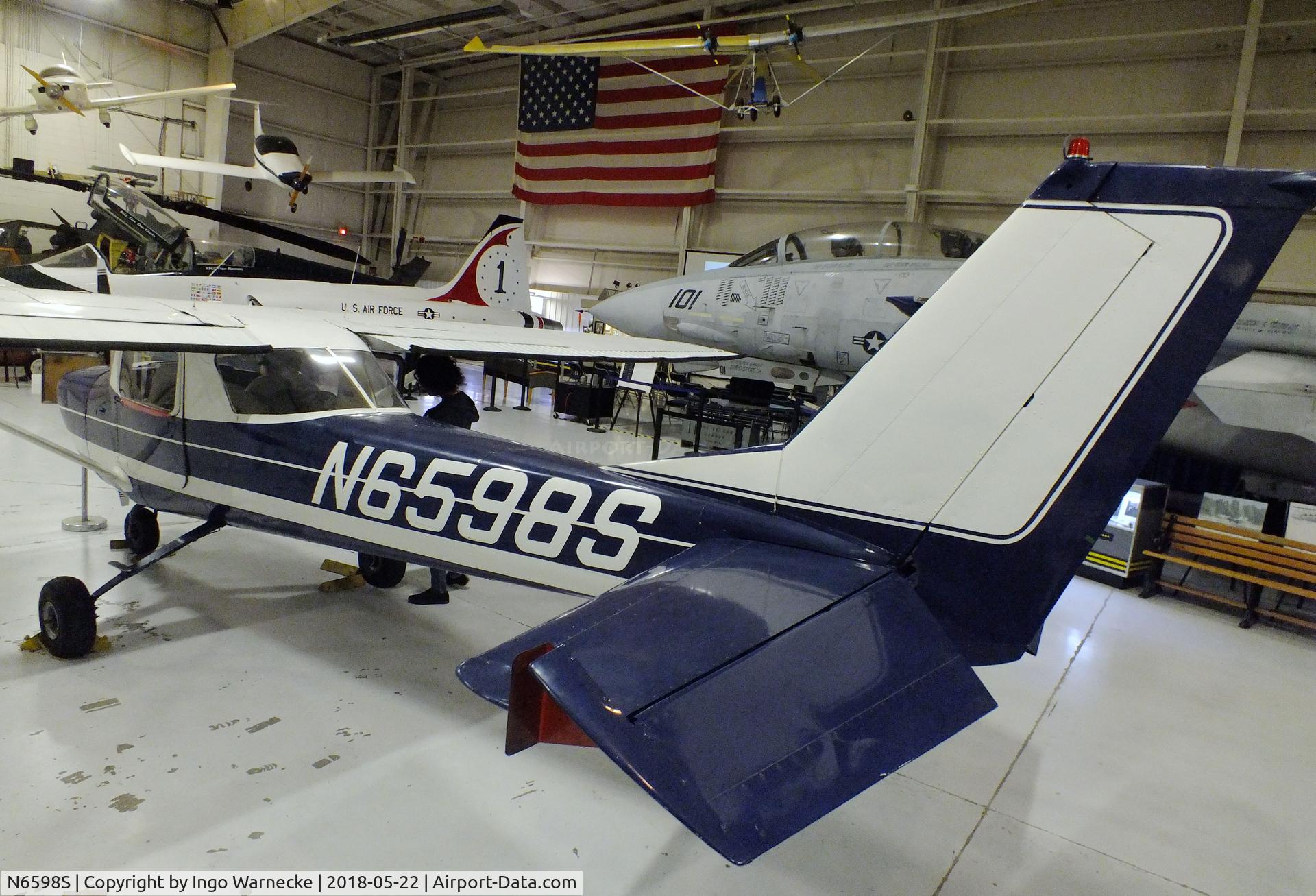 N6598S, 1972 Cessna 150H C/N 15067398, Cessna 150H at the Aviation Museum of Kentucky, Lexington KY