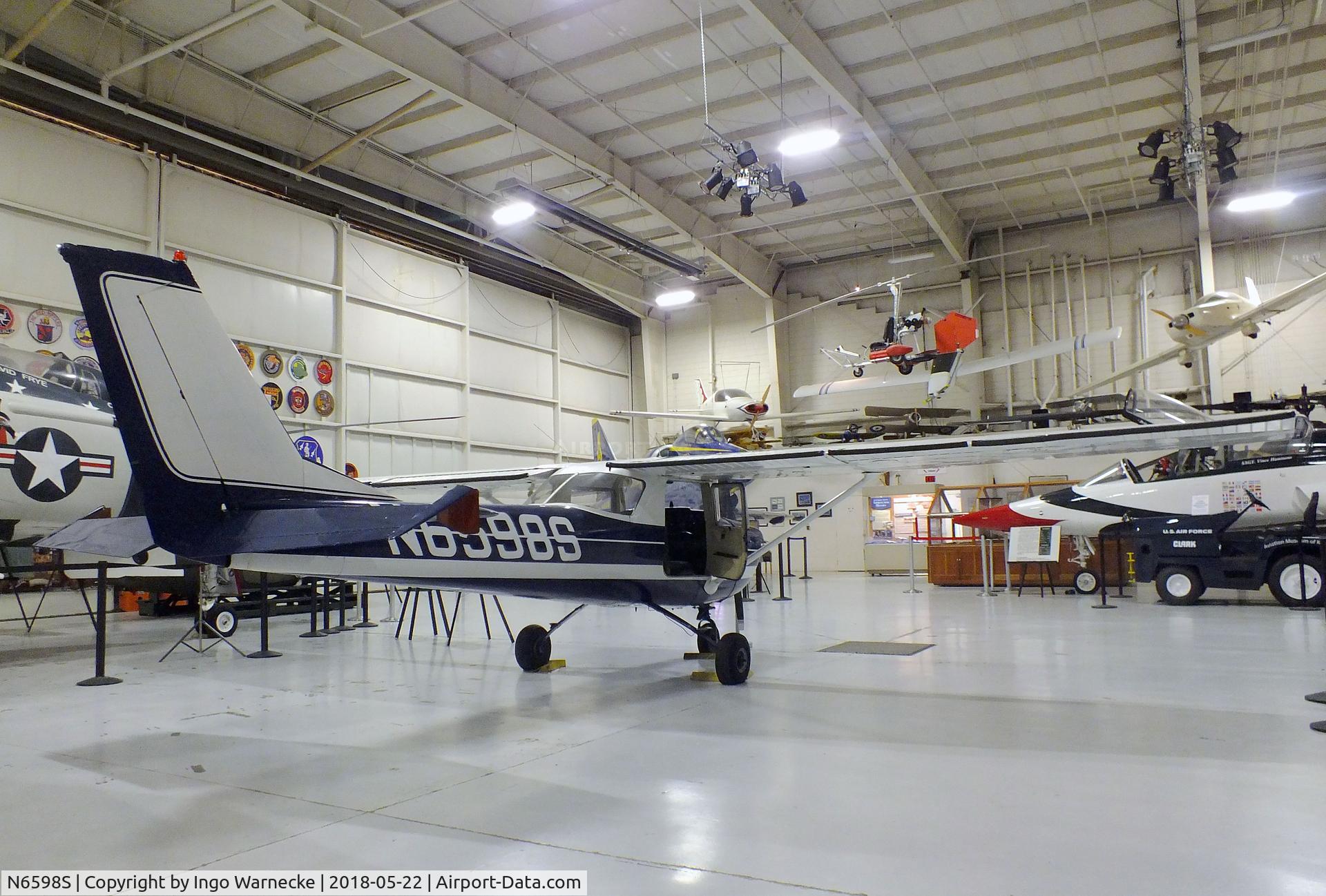 N6598S, 1972 Cessna 150H C/N 15067398, Cessna 150H at the Aviation Museum of Kentucky, Lexington KY
