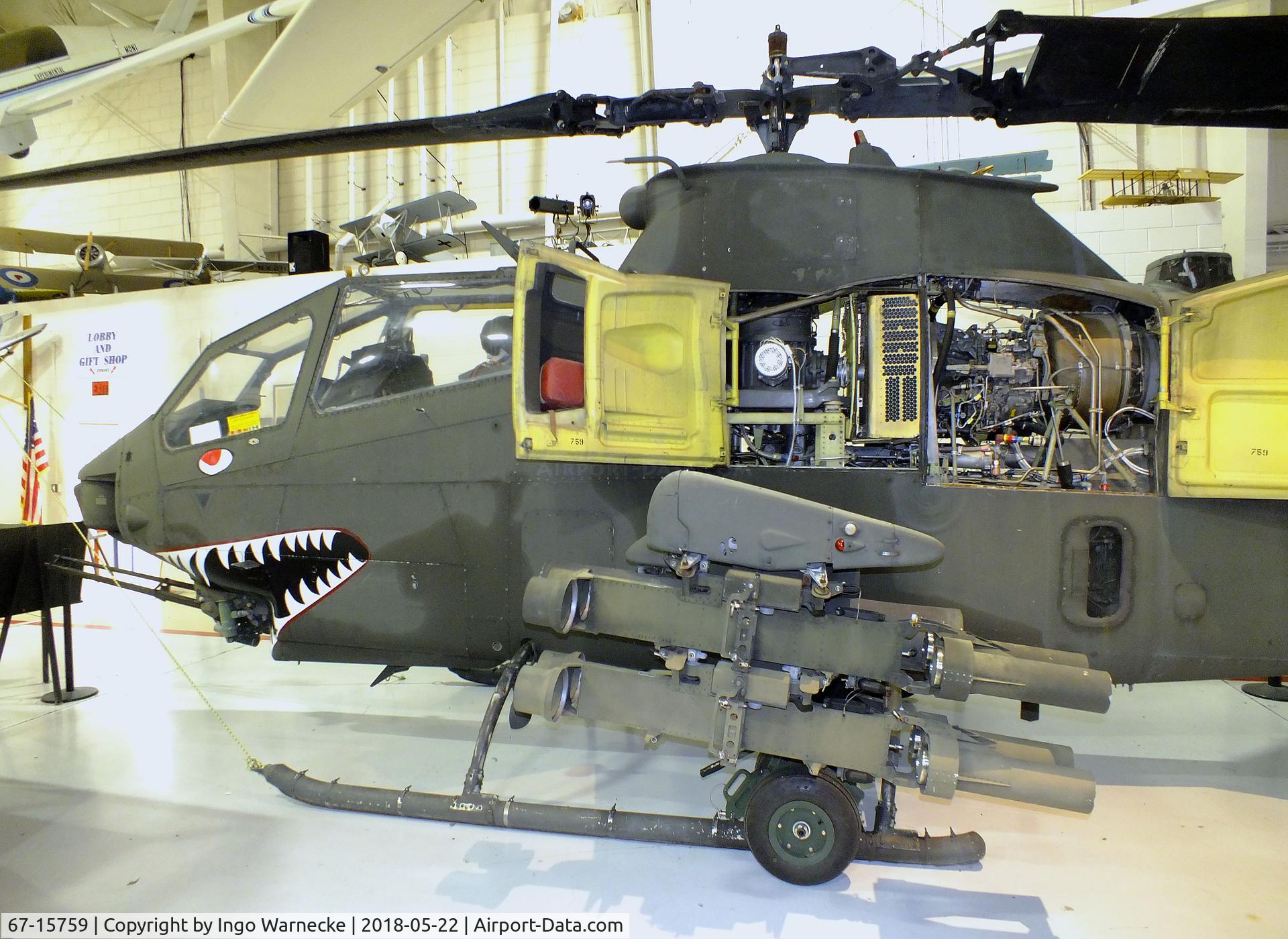 67-15759, 1967 Bell AH-1F Cobra C/N 20423, Bell AH-1F Cobra at the Aviation Museum of Kentucky, Lexington KY