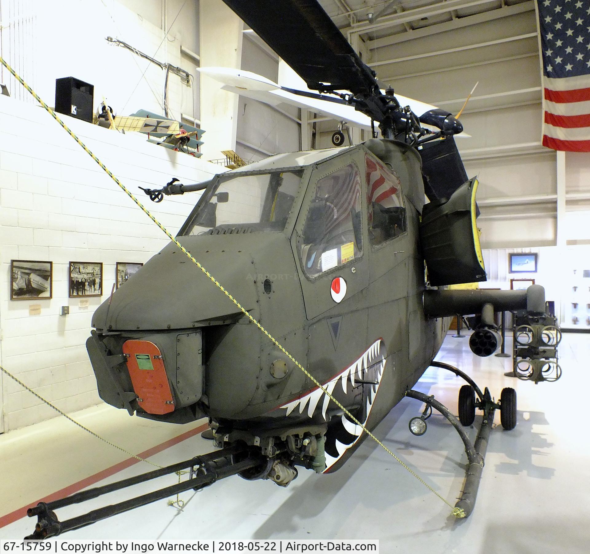 67-15759, 1967 Bell AH-1F Cobra C/N 20423, Bell AH-1F Cobra at the Aviation Museum of Kentucky, Lexington KY