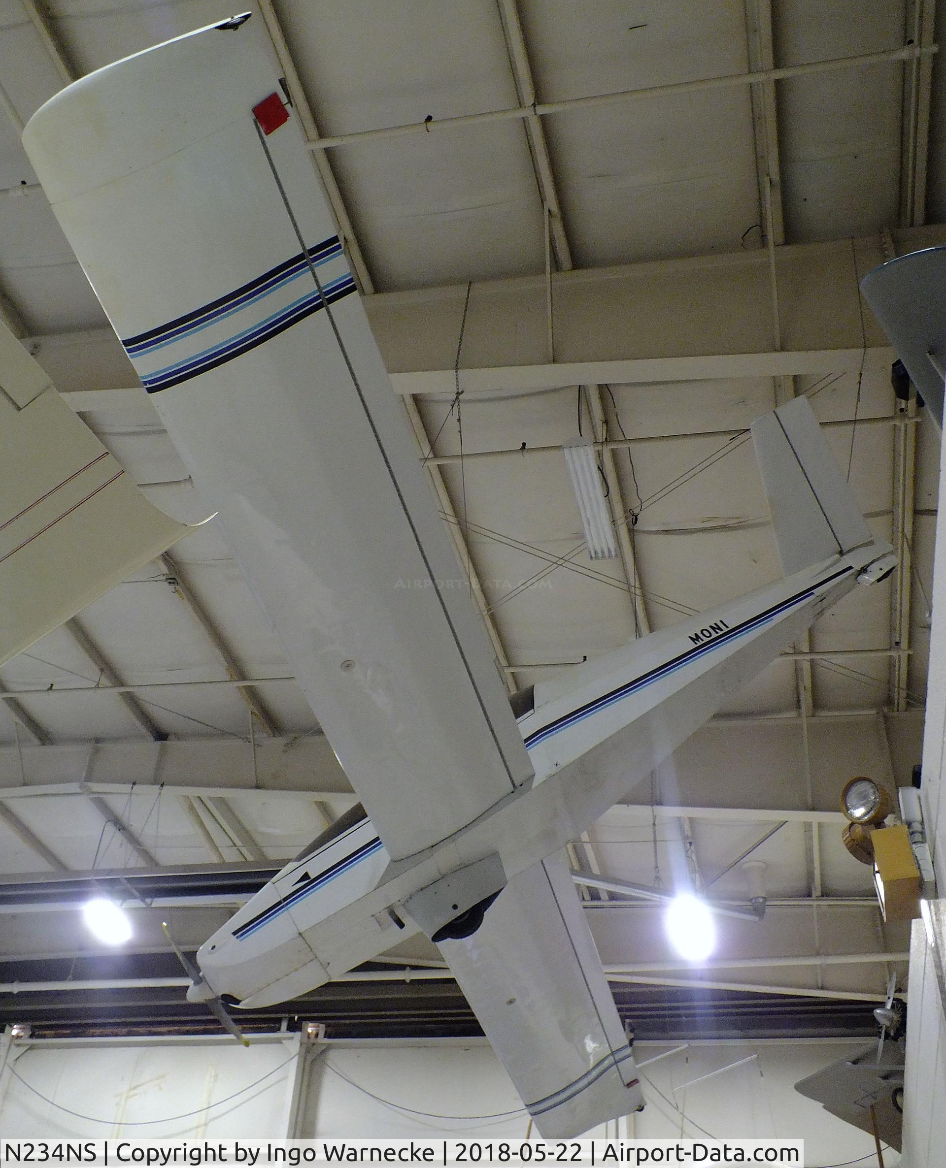 N234NS, 1984 Monnett Moni C/N 234, Monnett (Stephens, Neal G) Moni at the Aviation Museum of Kentucky, Lexington KY