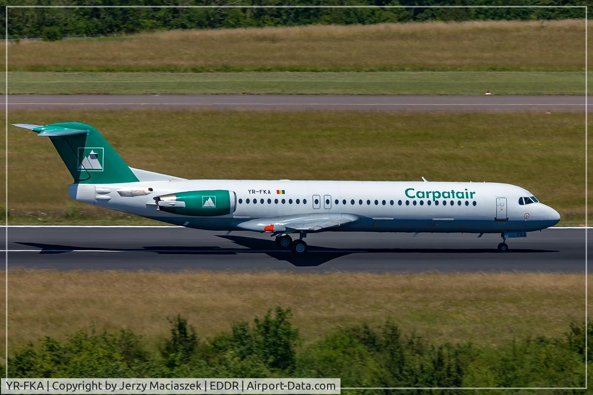 YR-FKA, 1991 Fokker 100 (F-28-0100) C/N 11340, Fokker 100 (F-28-0100)