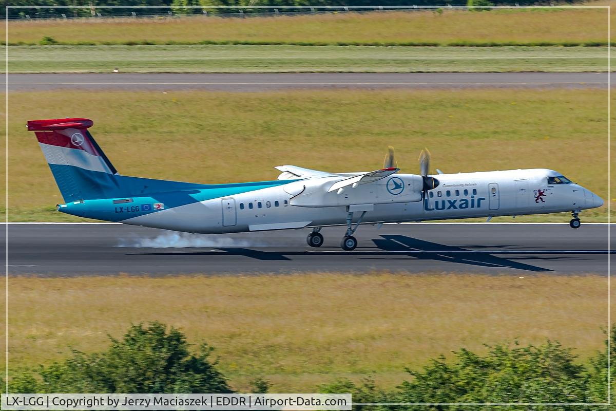 LX-LGG, 2012 Bombardier DHC-8-402Q Dash 8 Dash 8 C/N 4418, Bombardier DHC-8-402Q Dash 8,EDDR