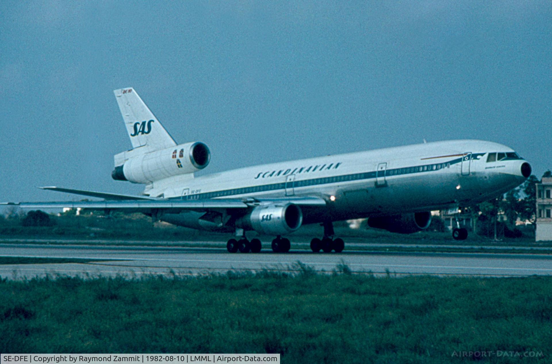SE-DFE, 1976 McDonnell Douglas DC-10-30 C/N 46872, DC10 SE-DFE SAS