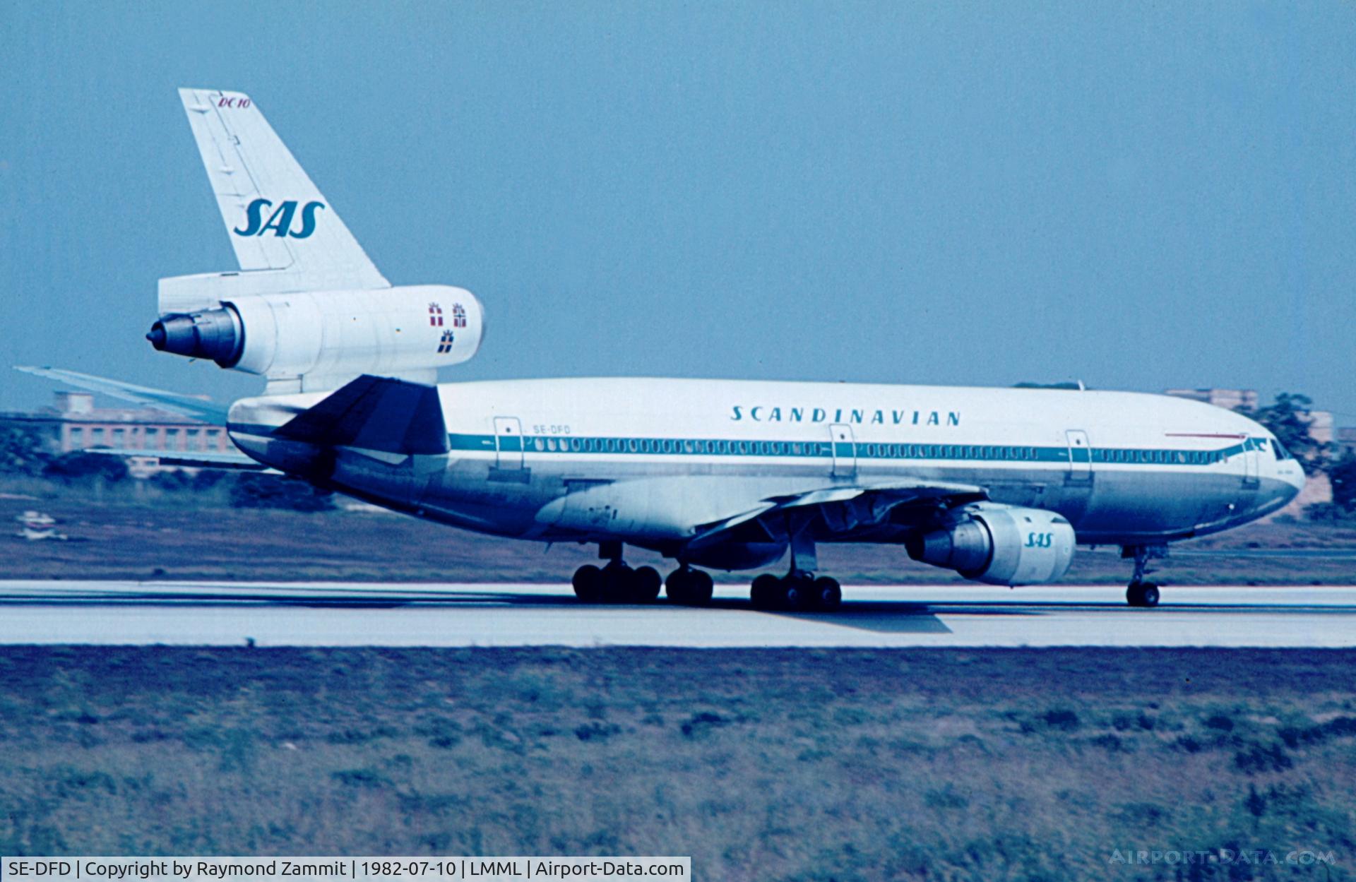 SE-DFD, 1974 Douglas DC-10-30 C/N 46869, DC10 SE-DFD SAS