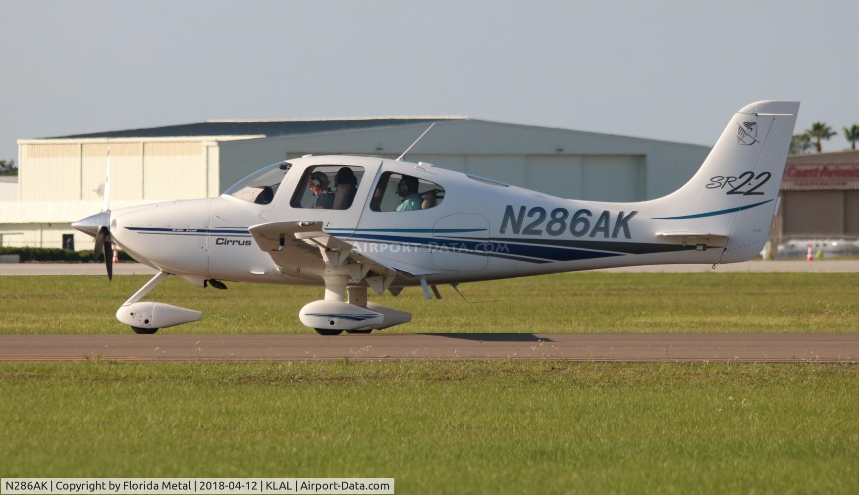 N286AK, 2002 Cirrus SR22 C/N 0303, SNF 2018
