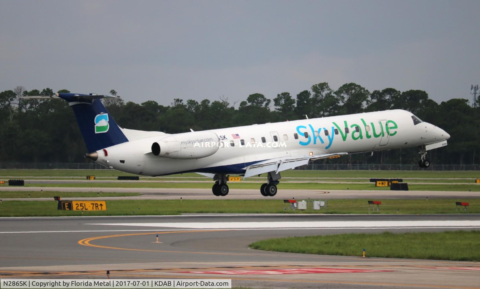 N286SK, 2001 Embraer EMB-145LR C/N 145443, DAB 2017