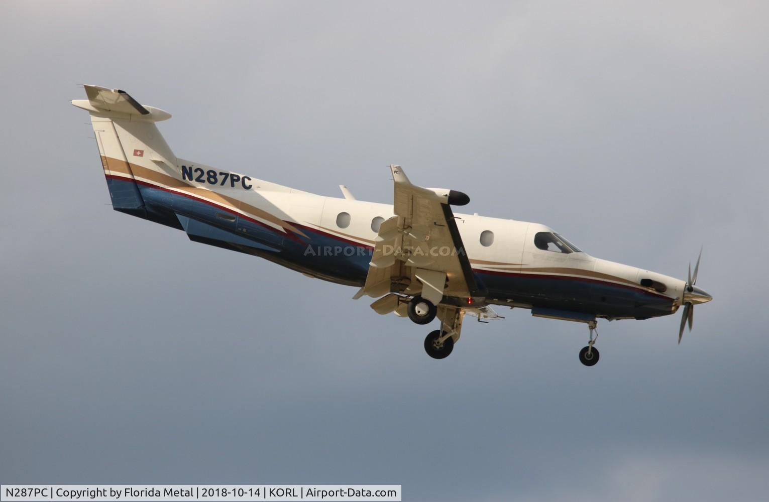 N287PC, 1999 Pilatus PC-12/45 C/N 287, NBAA 2018
