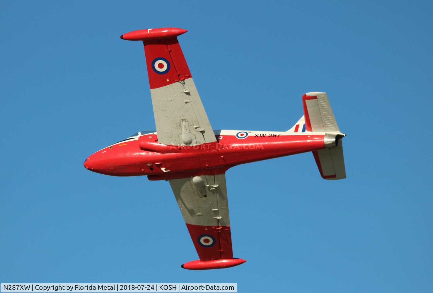 N287XW, 1969 BAC 84 Jet Provost T.5 C/N EEP/JP/951, OSH 2018