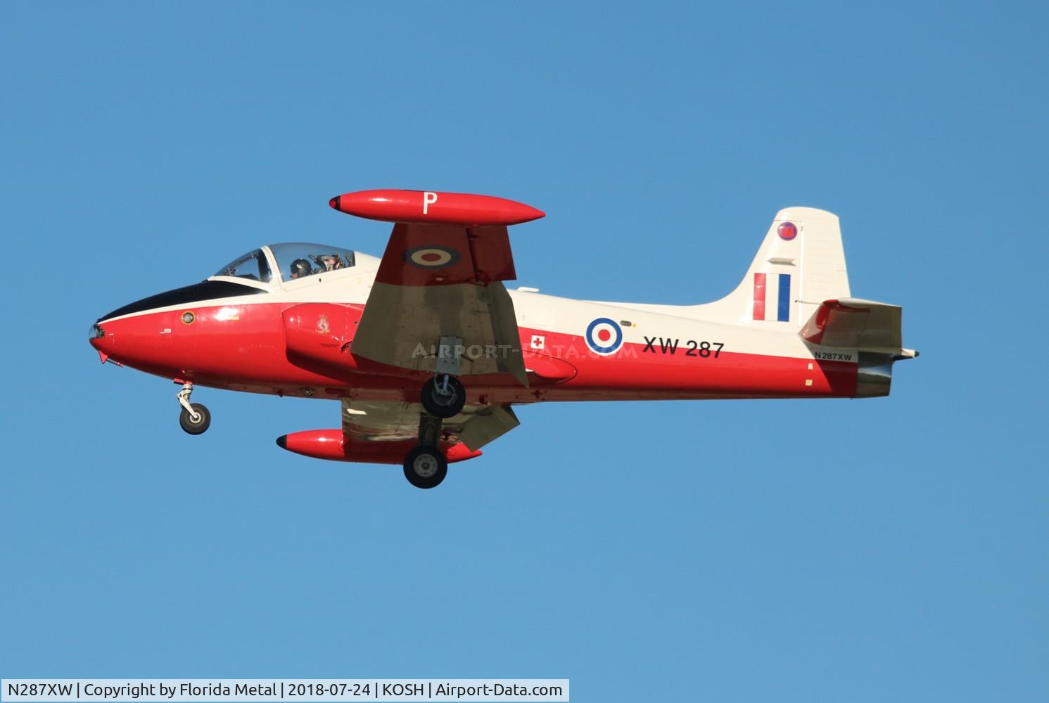 N287XW, 1969 BAC 84 Jet Provost T.5 C/N EEP/JP/951, OSH 2018