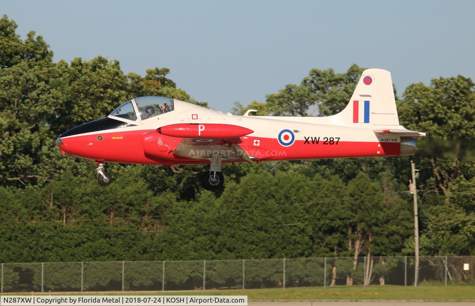 N287XW, 1969 BAC 84 Jet Provost T.5 C/N EEP/JP/951, OSH 2018