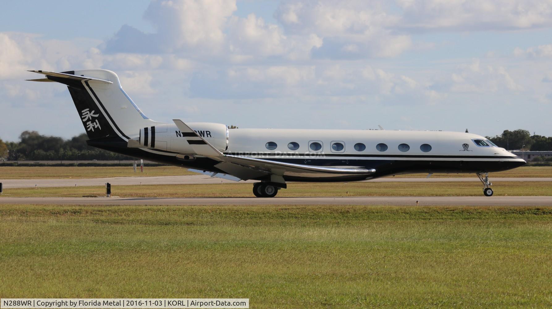 N288WR, 2011 Gulfstream Aerospace G650 (G-VI) C/N 6007, NBAA 2016
