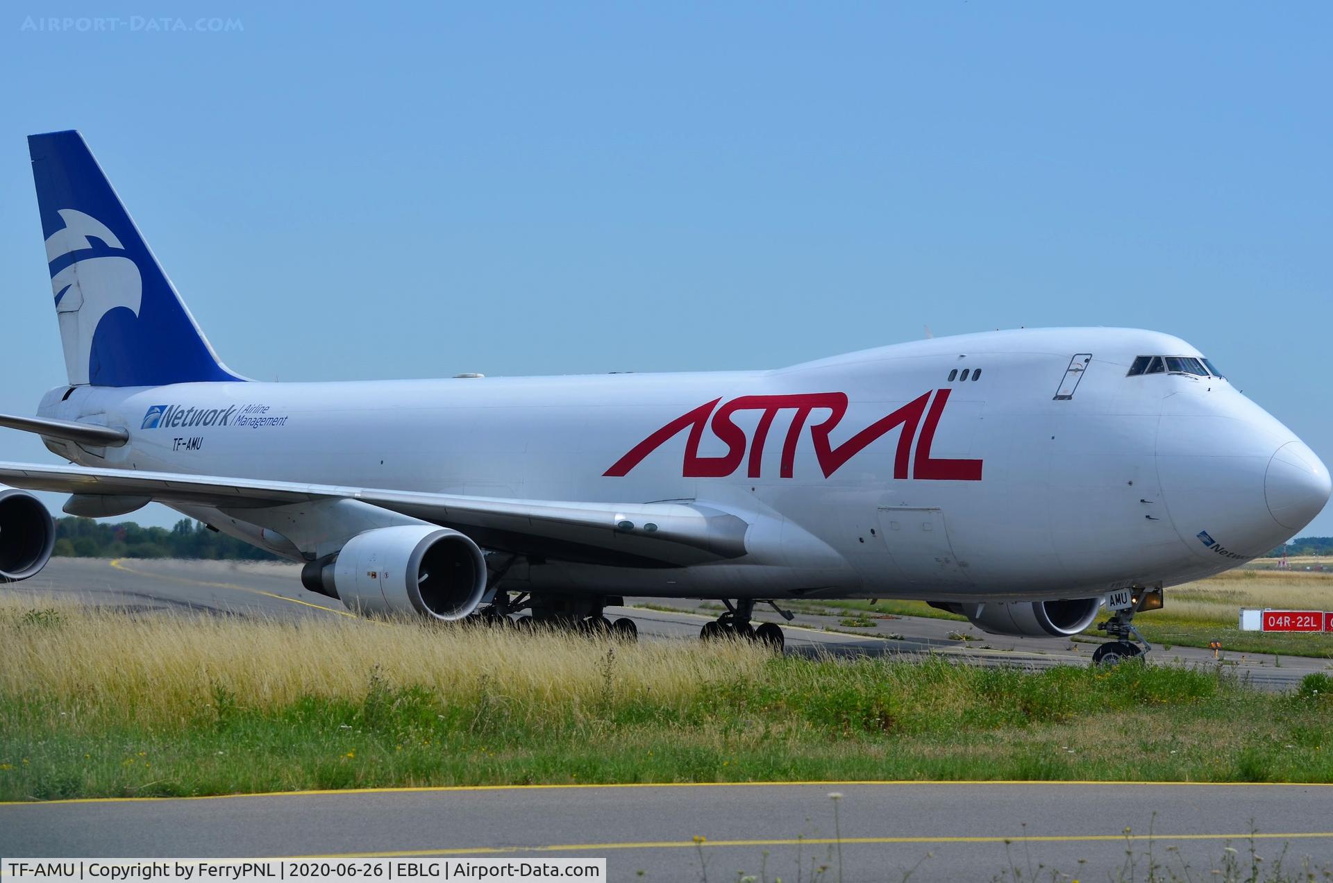 TF-AMU, 1999 Boeing 747-48EF/SCD C/N 27603, Astral B744F