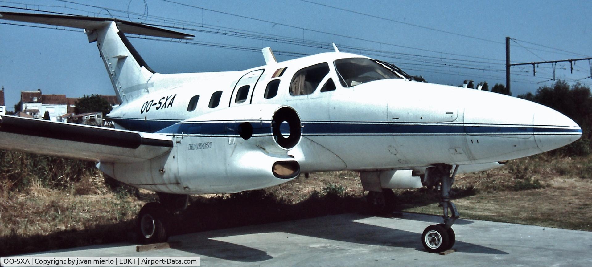 OO-SXA, 1980 Embraer EMB-121A Xingu C/N 121038, Stored at Wevelgem