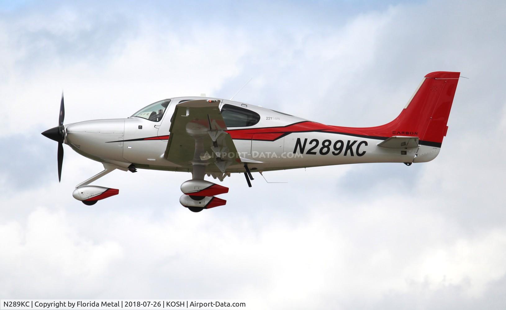 N289KC, 2015 Cirrus SR22T C/N 1223, OSH 2018