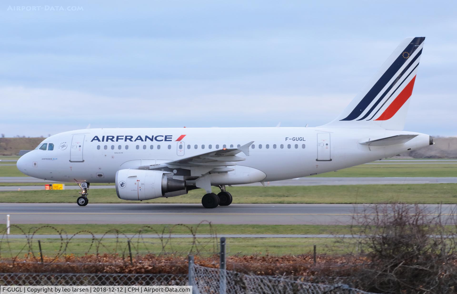 F-GUGL, 2006 Airbus A318-111 C/N 2686, Copenhagen 12.12.2018