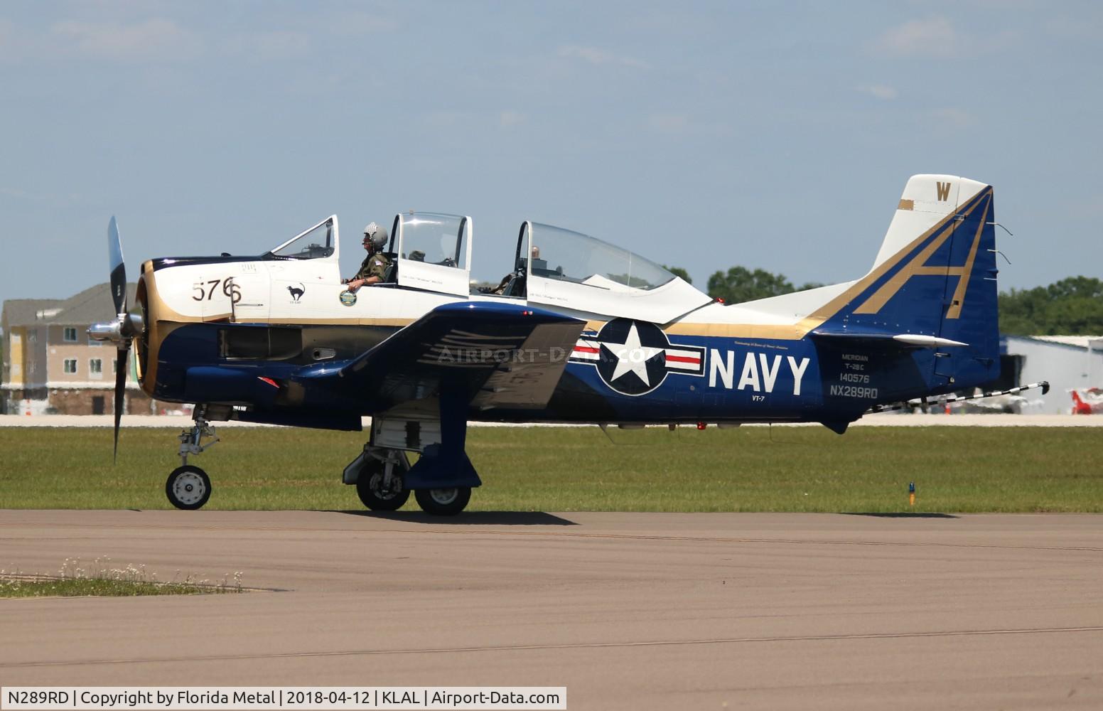 N289RD, 1956 North American T-28C Trojan C/N 226-153, SNF 2018
