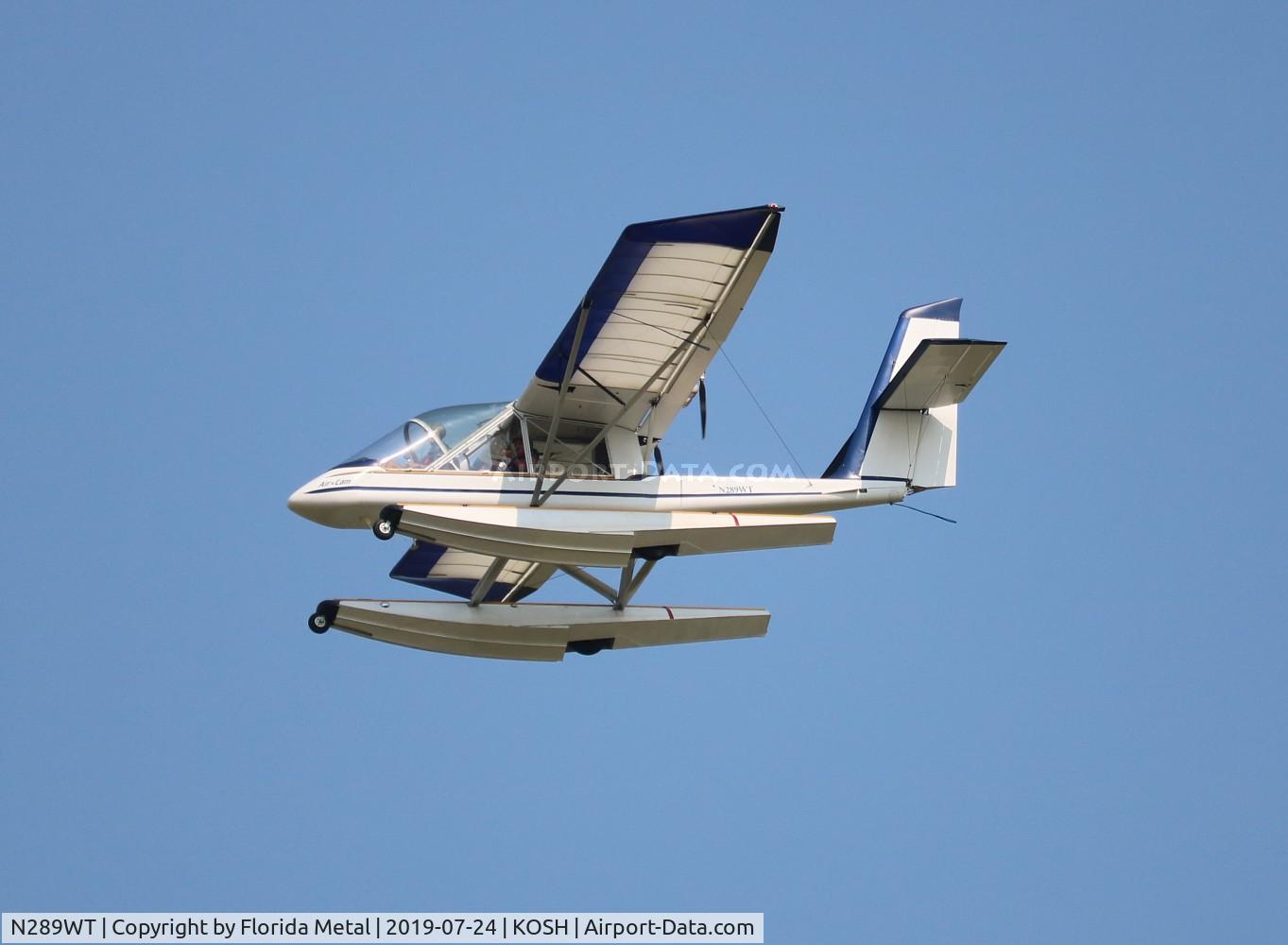 N289WT, 2017 Lockwood Aircam C/N AC230, OSH 2019