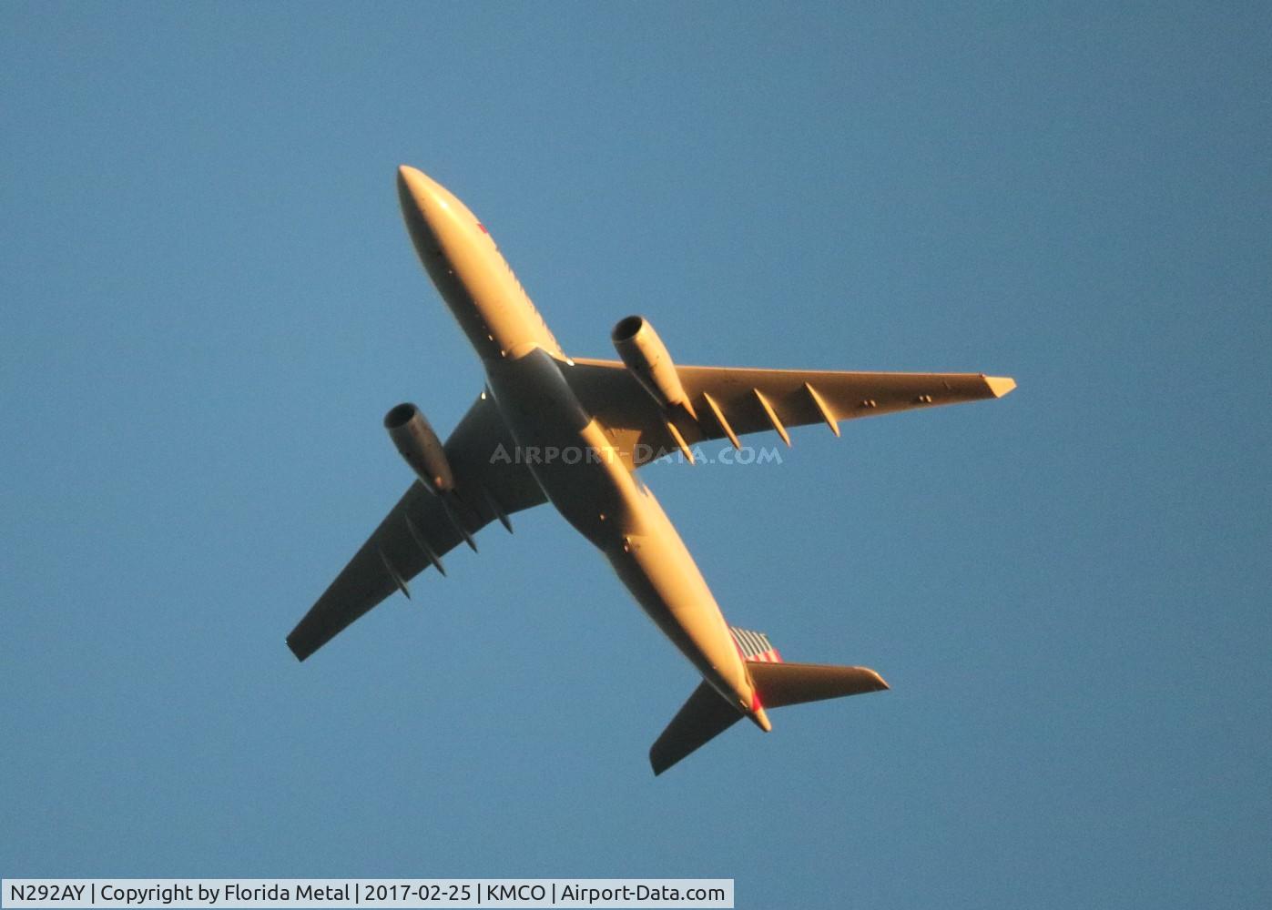 N292AY, 2014 Airbus A330-243 C/N 1512, MCO 2017