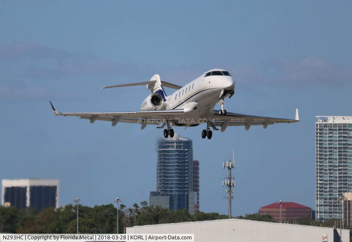 N293HC, 2011 Bombardier Challenger 300 (BD-100-1A10) C/N 20330, ORL 2018