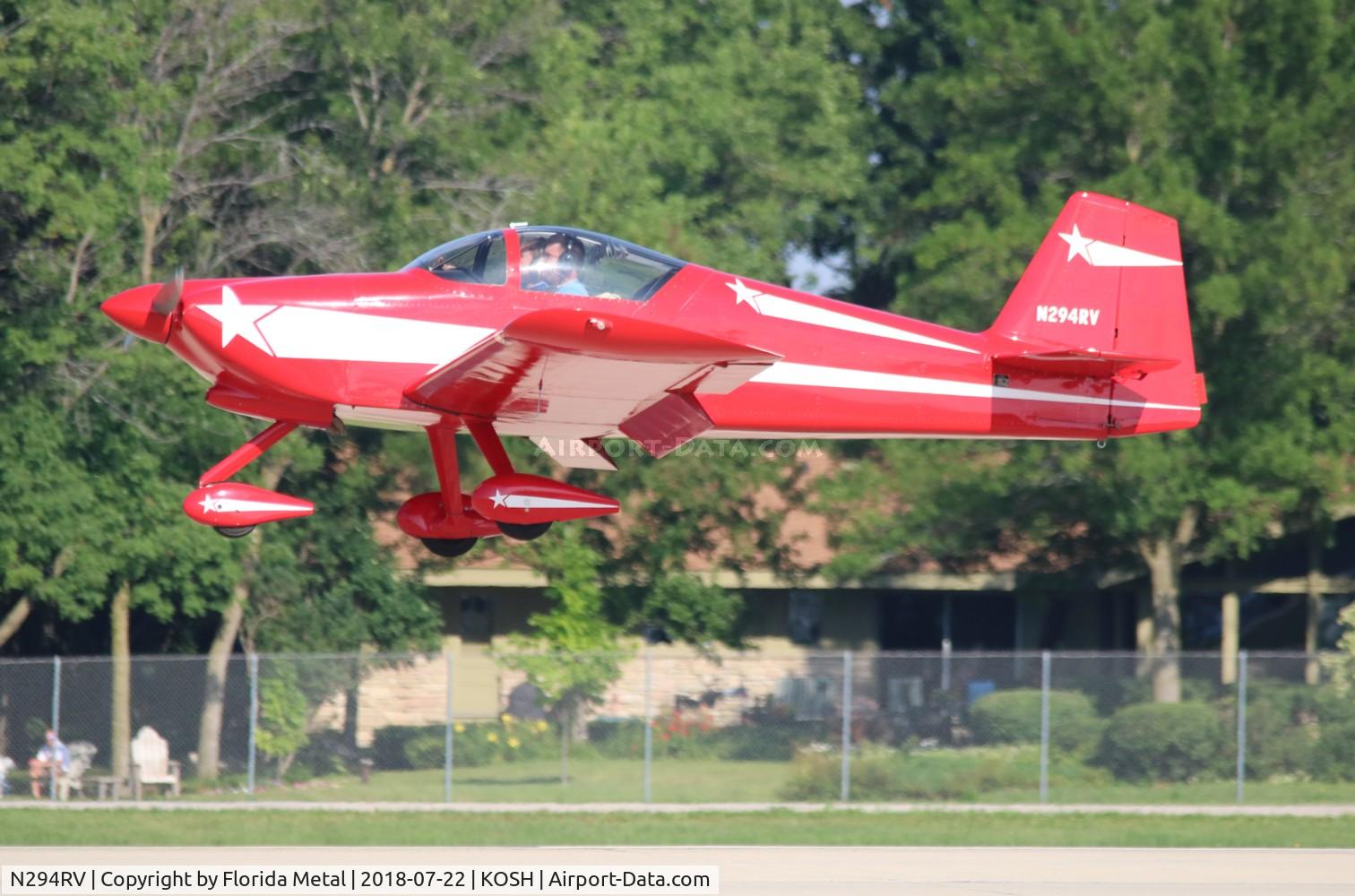 N294RV, 1994 Vans RV-6A C/N 22485, OSH 2018