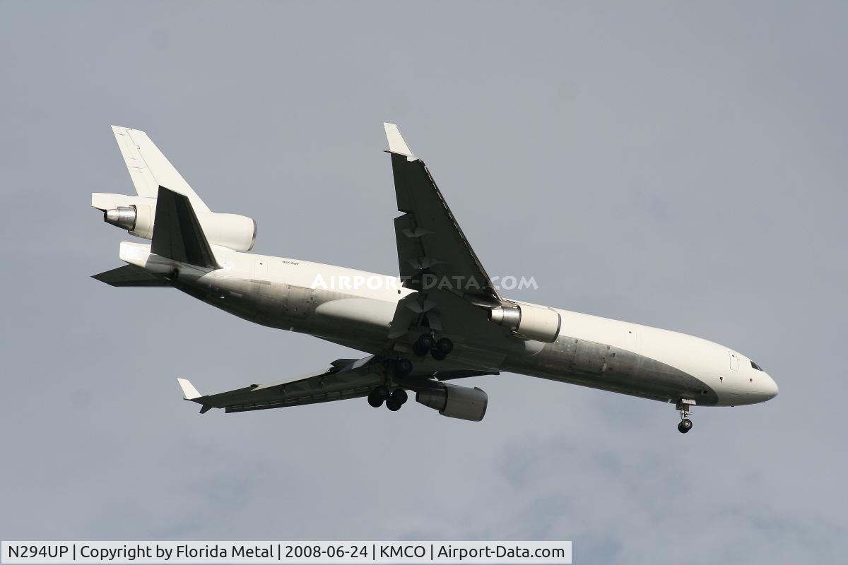 N294UP, 1991 McDonnell Douglas MD-11 C/N 48472, MCO 2008