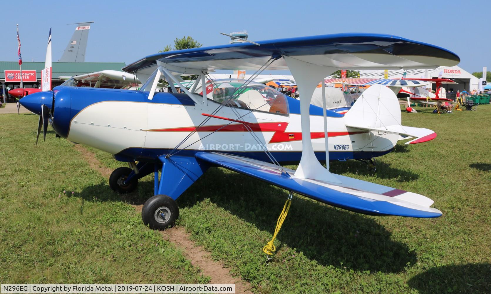 N296EG, 2015 Steen Skybolt C/N G01, OSH 2019
