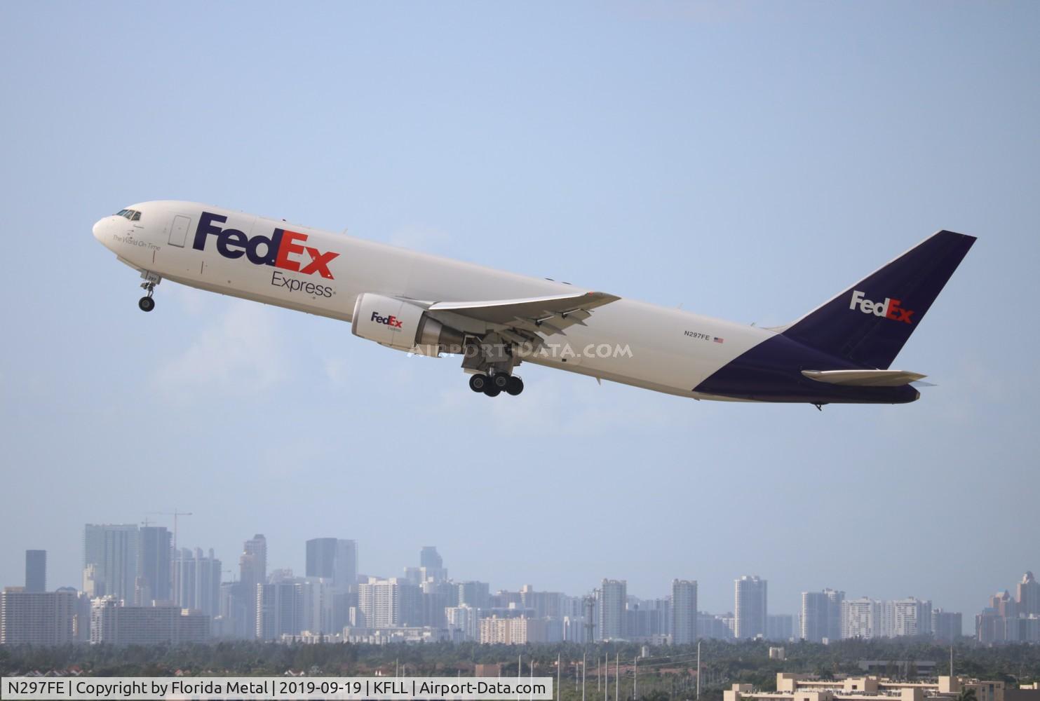 N297FE, 2012 Boeing 767-32LF/ER C/N 41068, FLL 2019