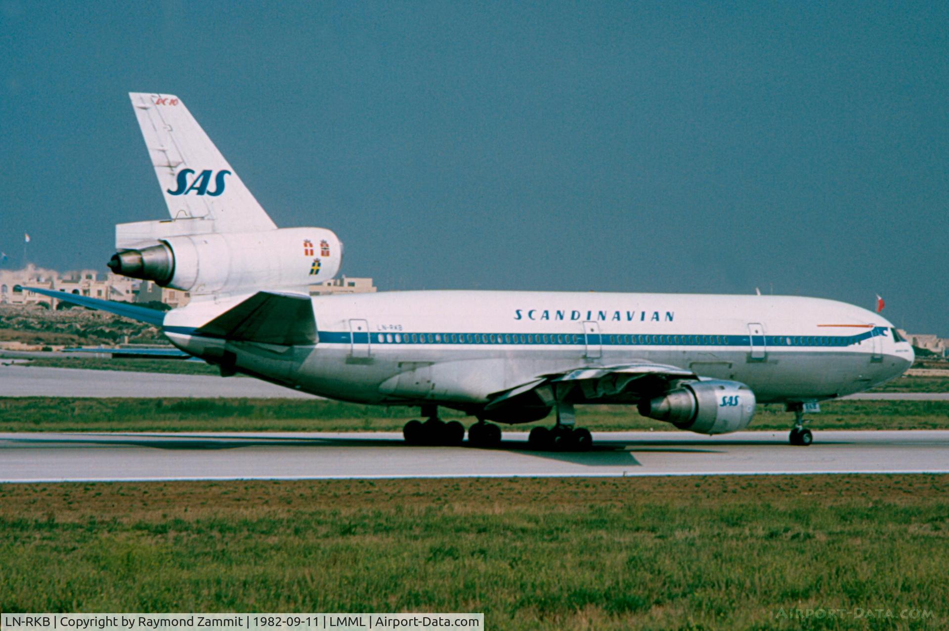 LN-RKB, 1975 McDonnell Douglas DC-10-30F C/N 46871, DC10 LN-RKB SAS