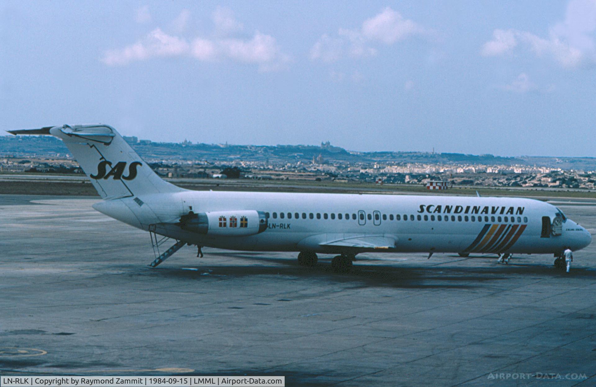 LN-RLK, 1968 Douglas DC-9-41 C/N 47116, DC9 LN-RLK SAS