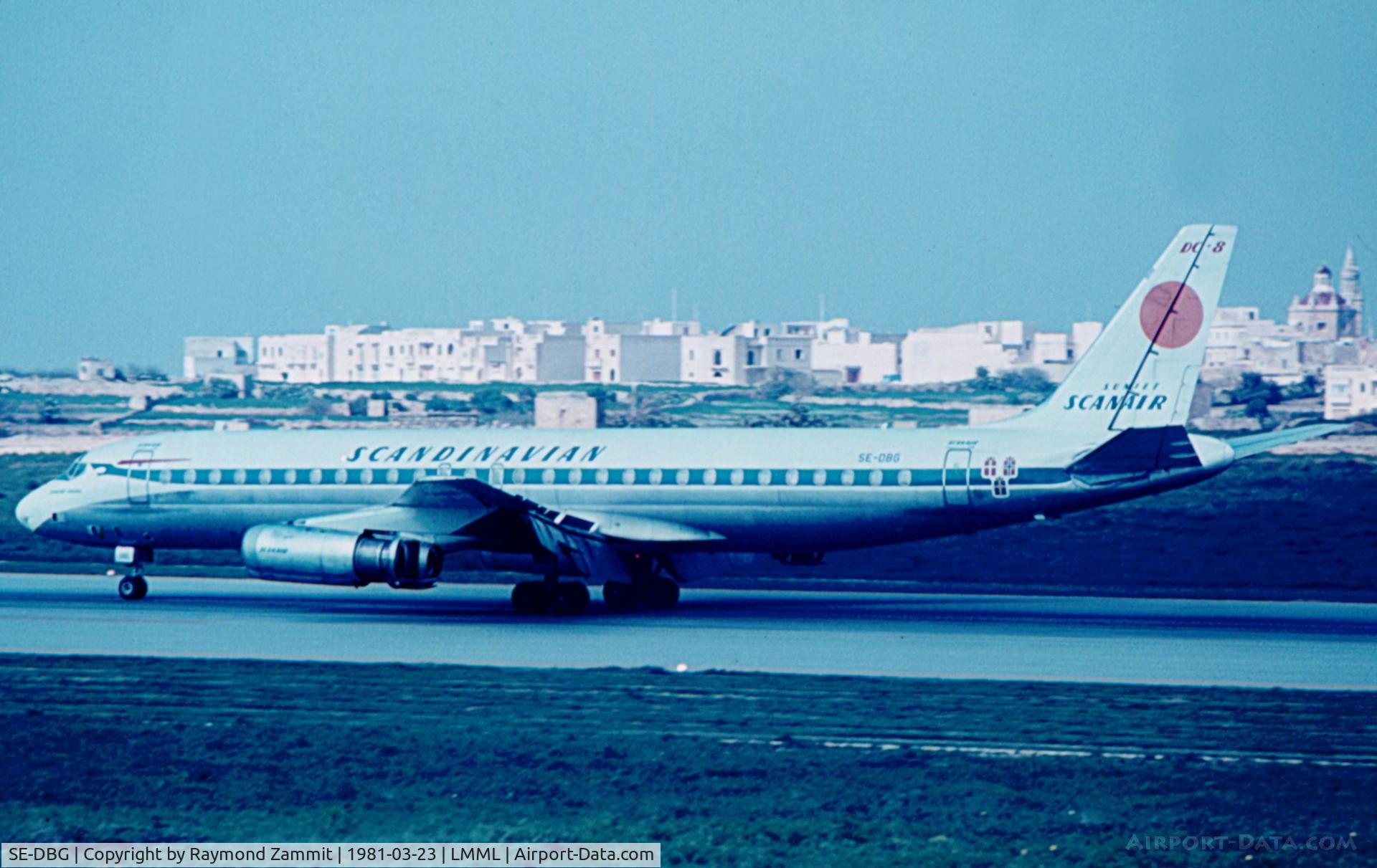 SE-DBG, 1967 Douglas DC-8-62 C/N 45921, DC-8 SE-DBG Scanair