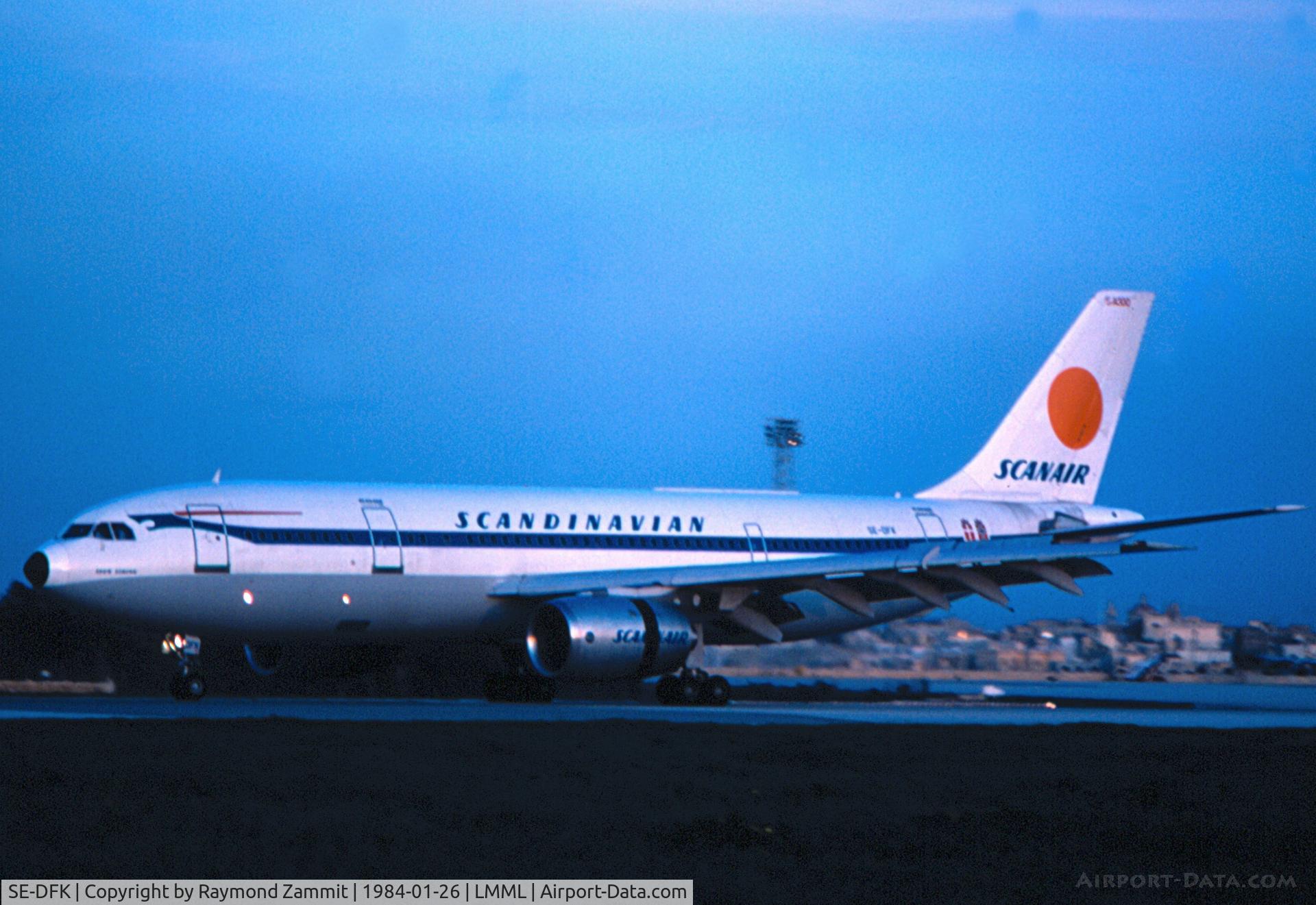 SE-DFK, 1979 Airbus A300B4-120 C/N 94, Airbus A300 SE-DFK Scanair