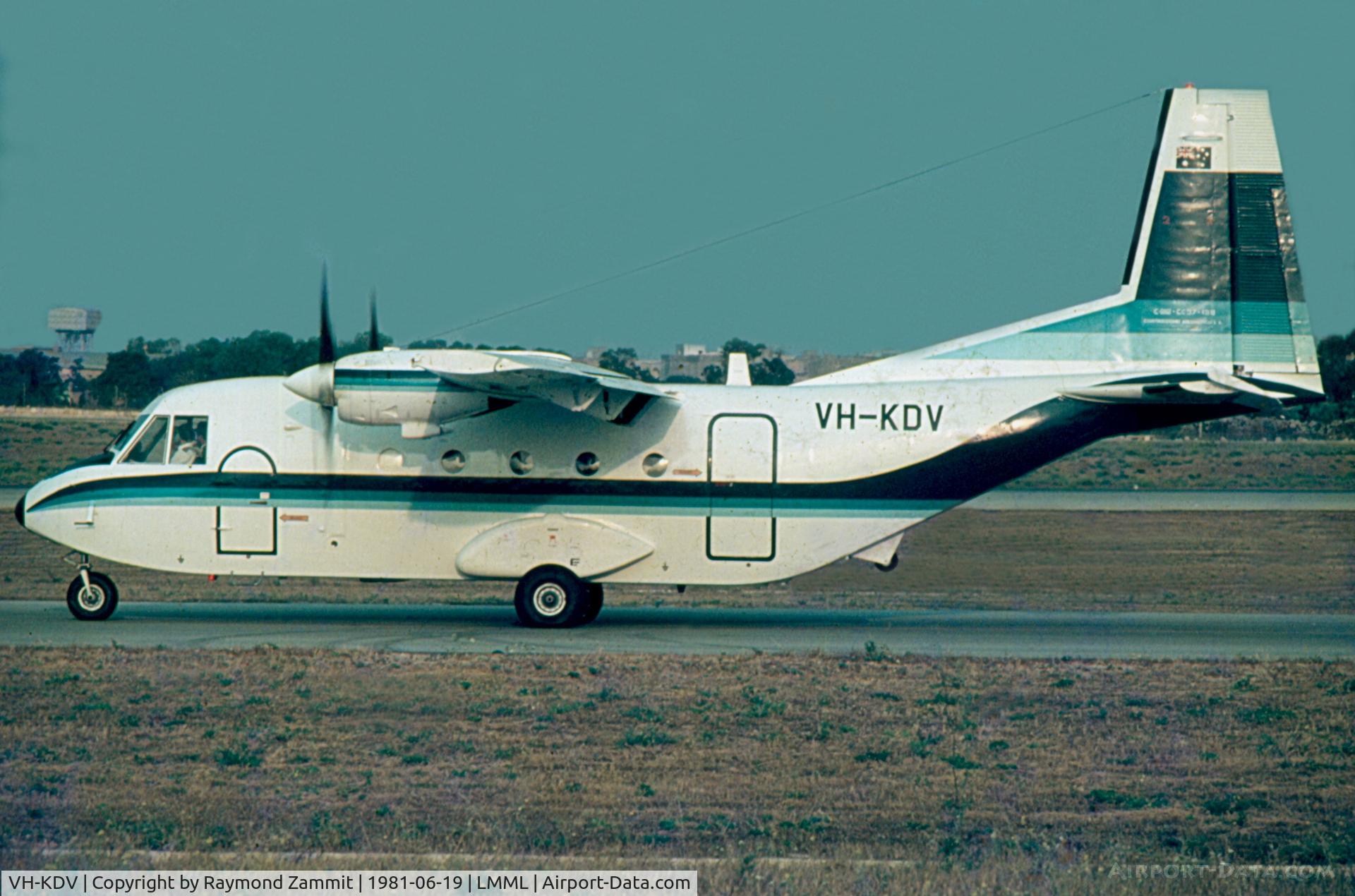 VH-KDV, 1978 CASA C-212-200 Aviocar C/N 138, CASA C212-200 VH-KDV Scheen Aviation