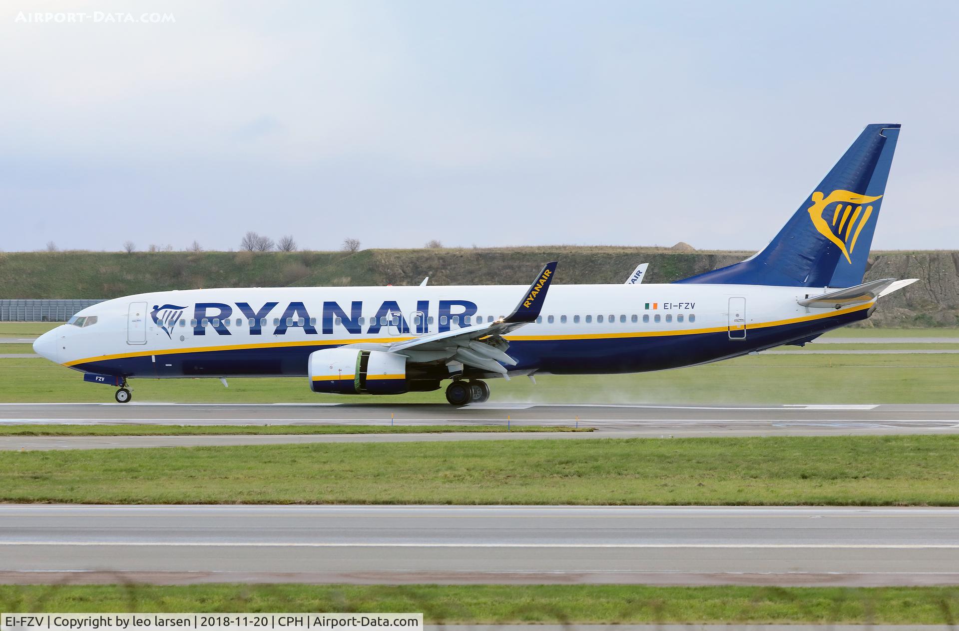 EI-FZV, 2017 Boeing 737-800 C/N 44794, Copenhagen 20.11.2018