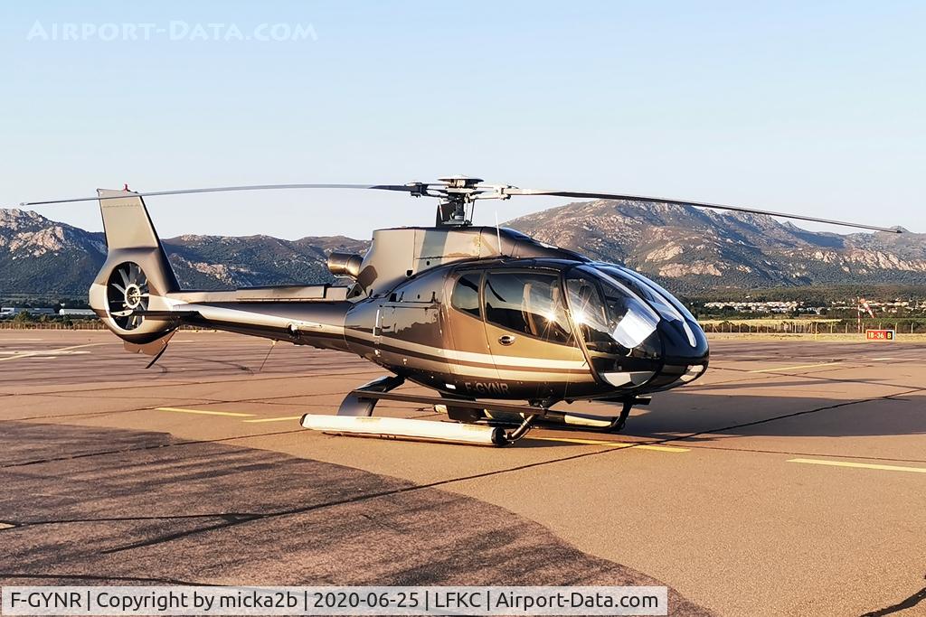 F-GYNR, Eurocopter EC-130B-4 (AS-350B-4) C/N 3866, Parked