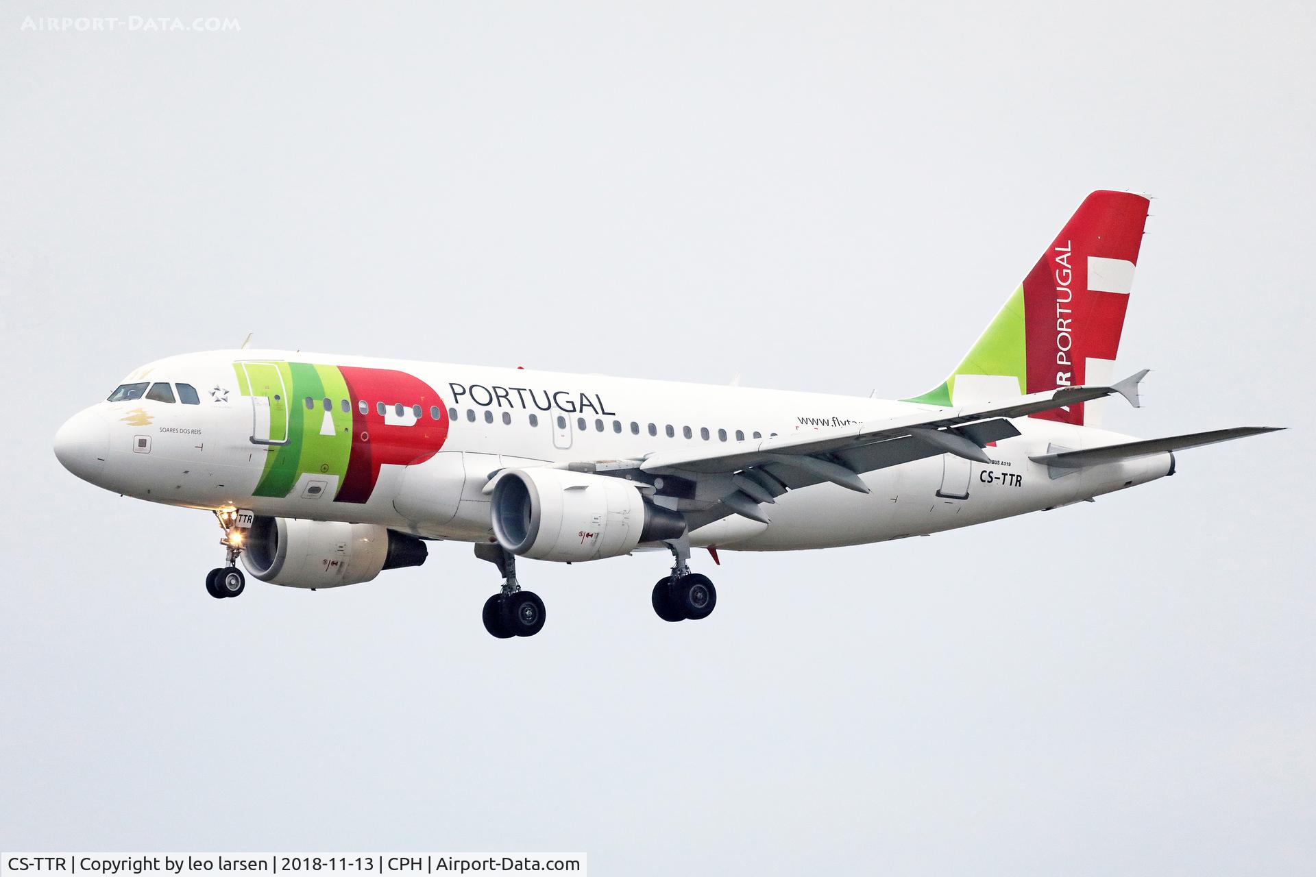 CS-TTR, 2002 Airbus A319-112 C/N 1756, Copenhagen 13.11.2018