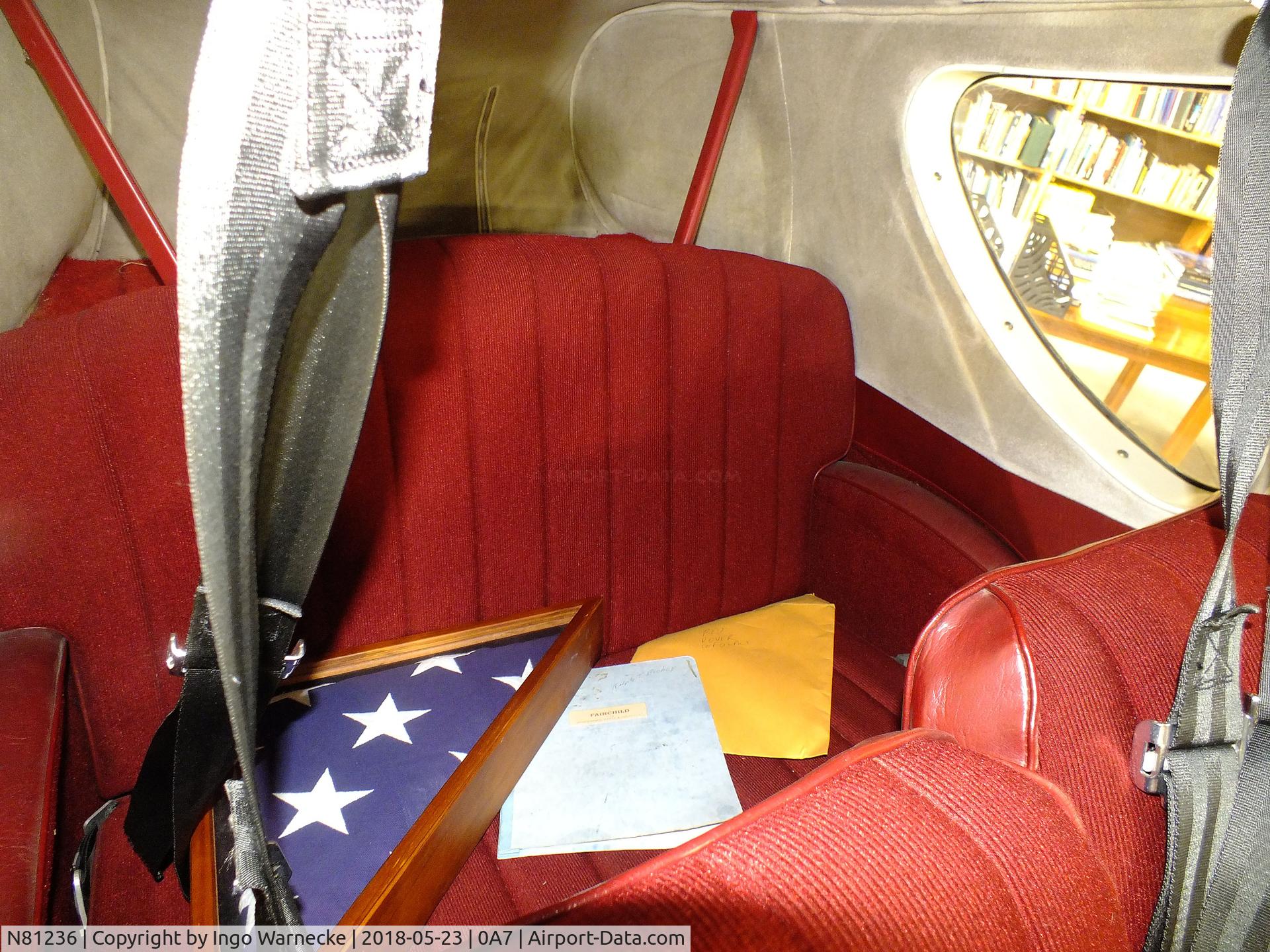 N81236, 1946 Fairchild 24R-46 C/N R46137, Fairchild 24R-46 at the Western North Carolina Air Museum, Hendersonville NC  #i