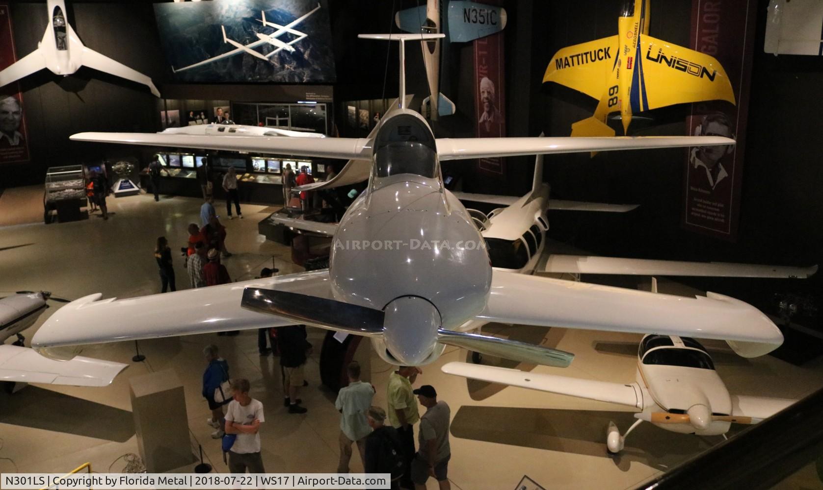 N301LS, 1981 Rutan 68 Amsoil Racer C/N 1, EAA Museum
