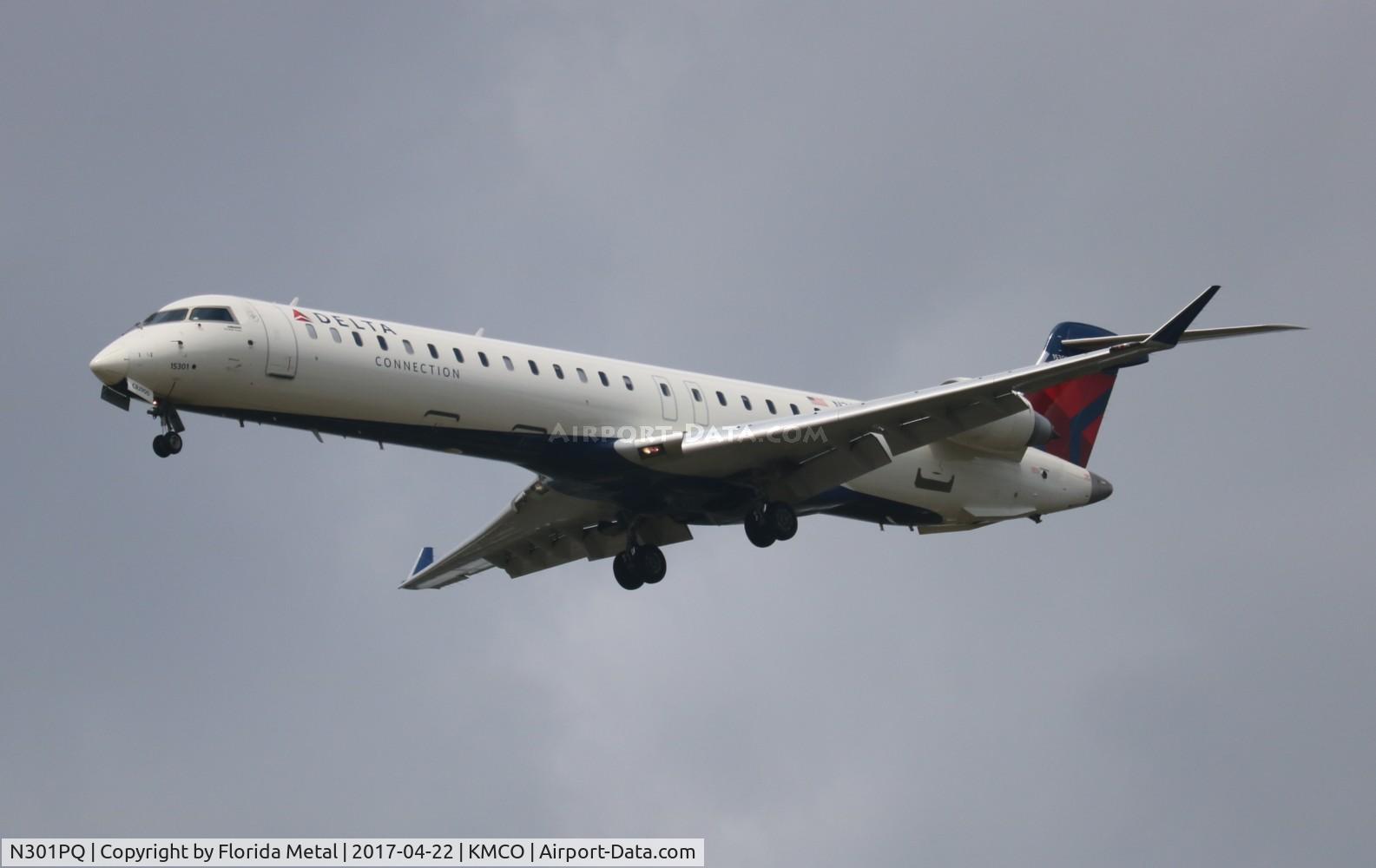 N301PQ, 2013 Bombardier CRJ-900 (CL-600-2D24) C/N 15301, MCO 2017