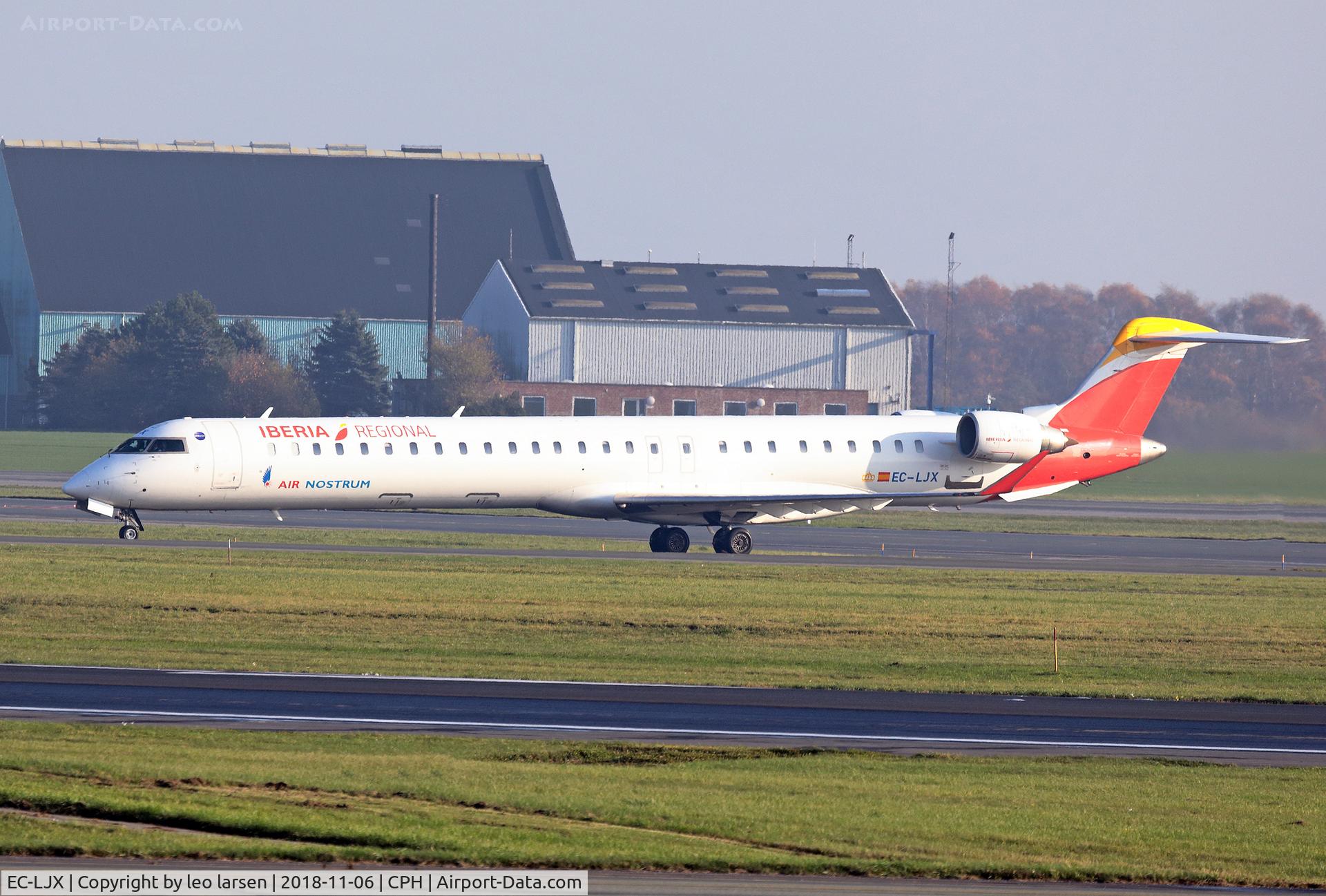 EC-LJX, 2010 Bombardier CRJ-1000ER NG (CL-600-2E25) C/N 19008, Copenhagen 6.11.2018