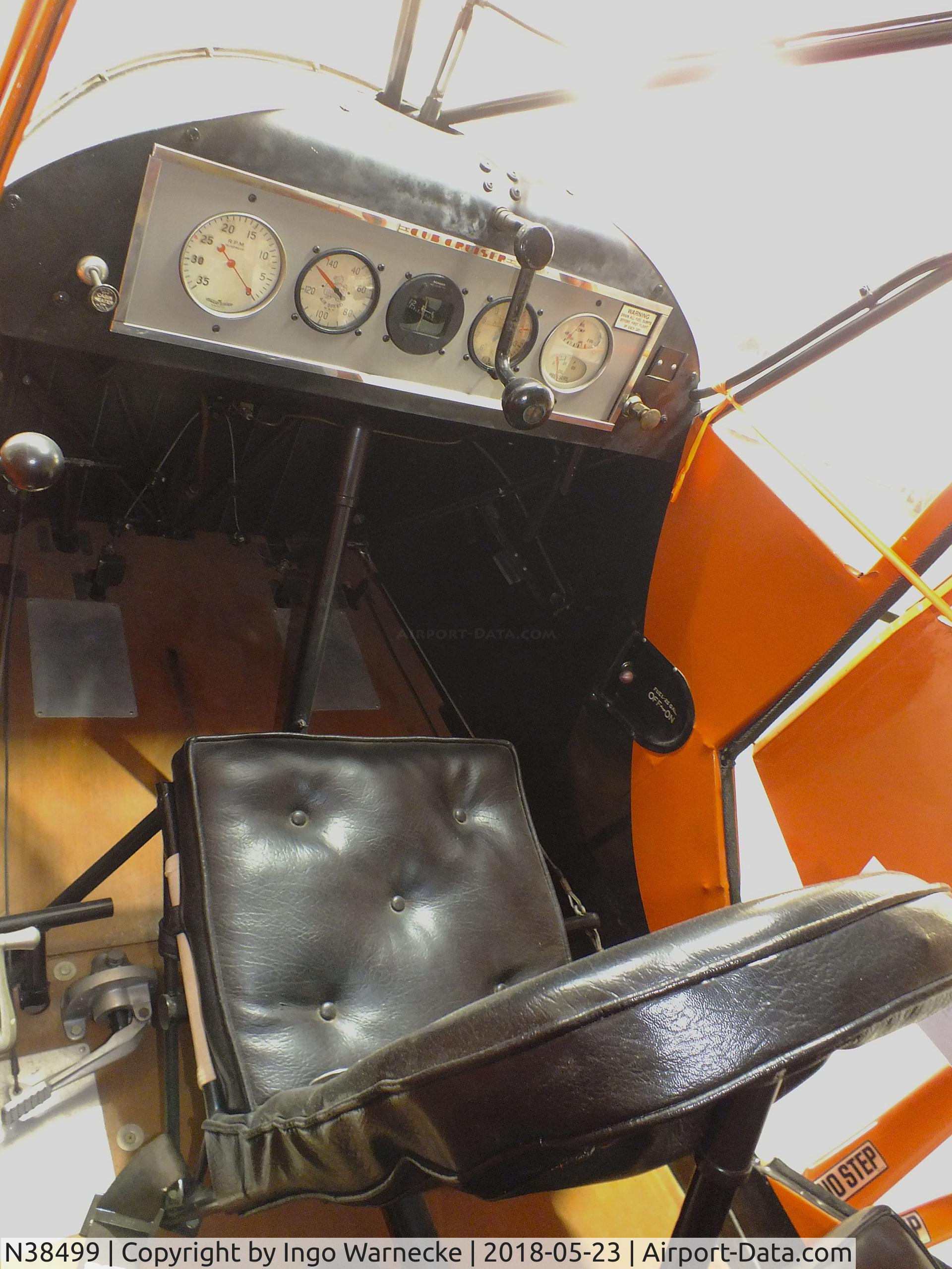 N38499, 1941 Piper J5A Cub Cruiser C/N 5-982, Piper J5A Cub Cruiser at the Western North Carolina Air Museum, Hendersonville NC  #c