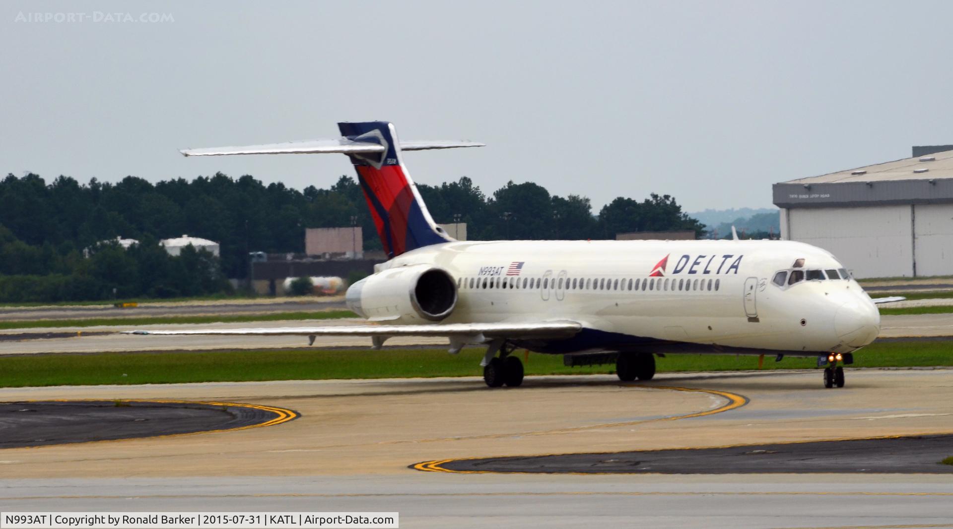 N993AT, 2002 Boeing 717-200 C/N 55137, Taxi Atlanta