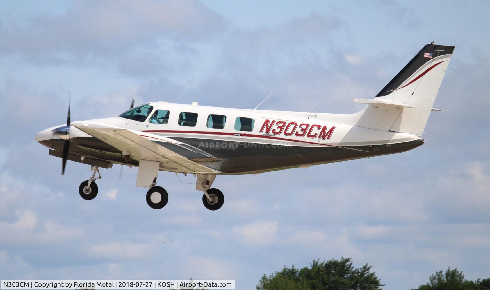 N303CM, 1984 Cessna T303 Crusader C/N T30300296, OSH 2018