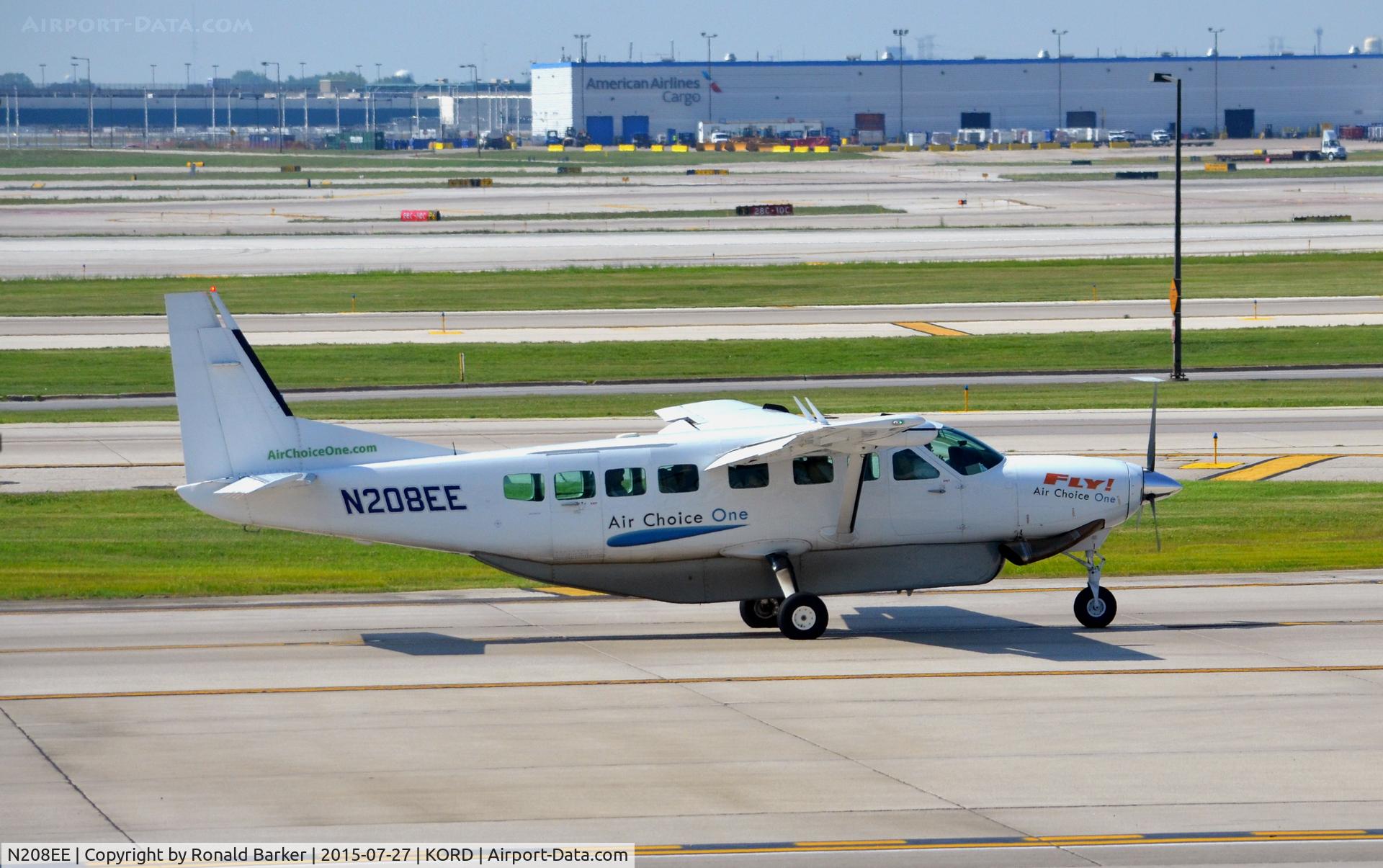N208EE, 2006 Cessna 208B Grand Caravan C/N 208B1213, Taxi O'Hare