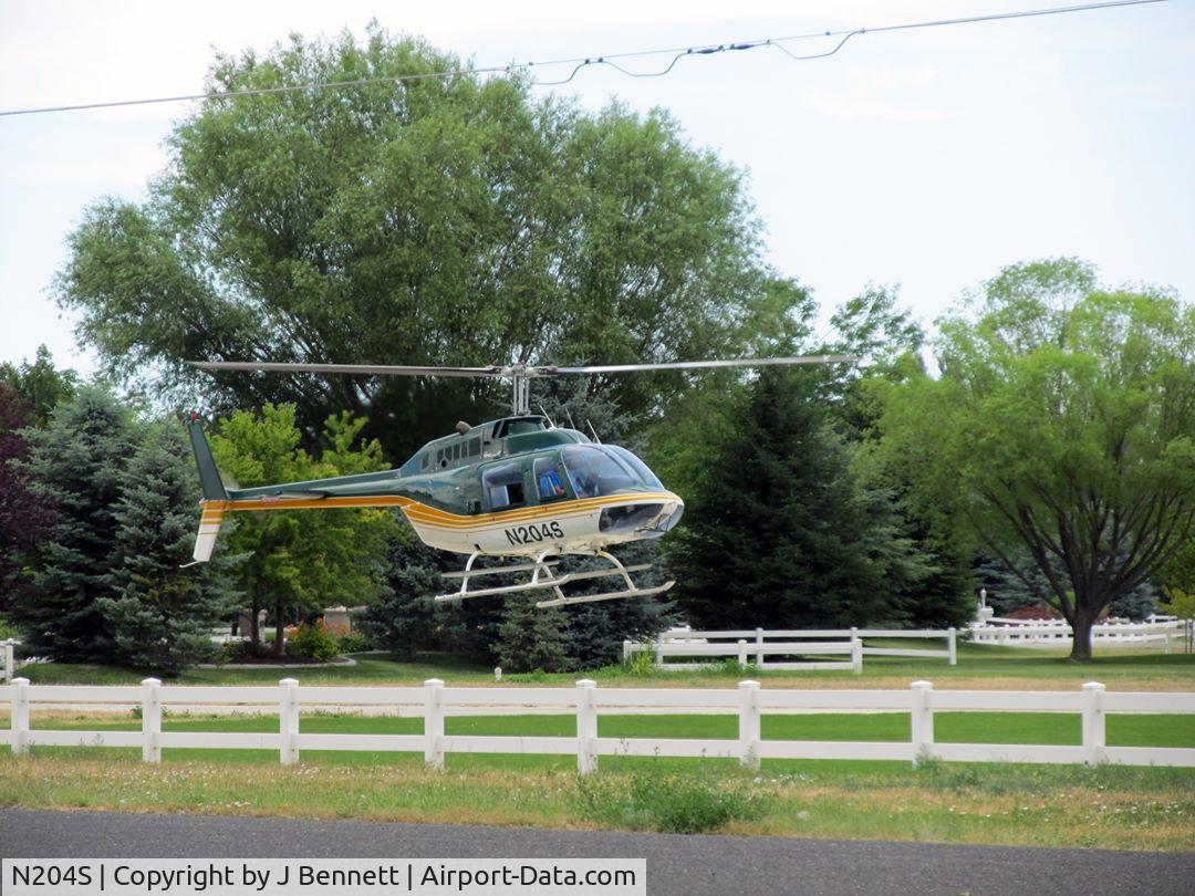 N204S, Avid Mark IV C/N 1259D, 1975 206B Bell Jetranger