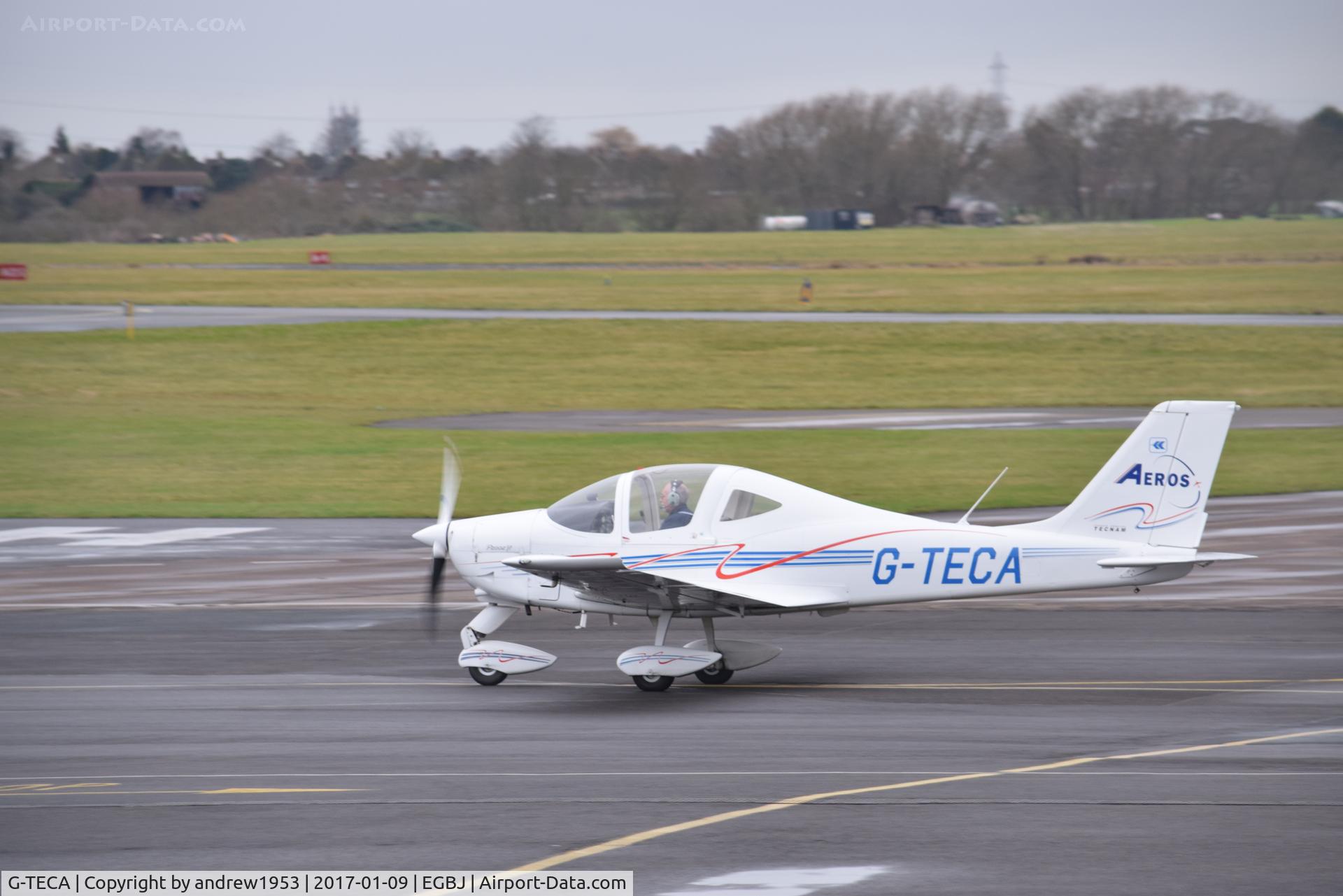 G-TECA, 2012 Tecnam P-2002JF Sierra C/N 218, G-TECA at Gloucestershire Airport.