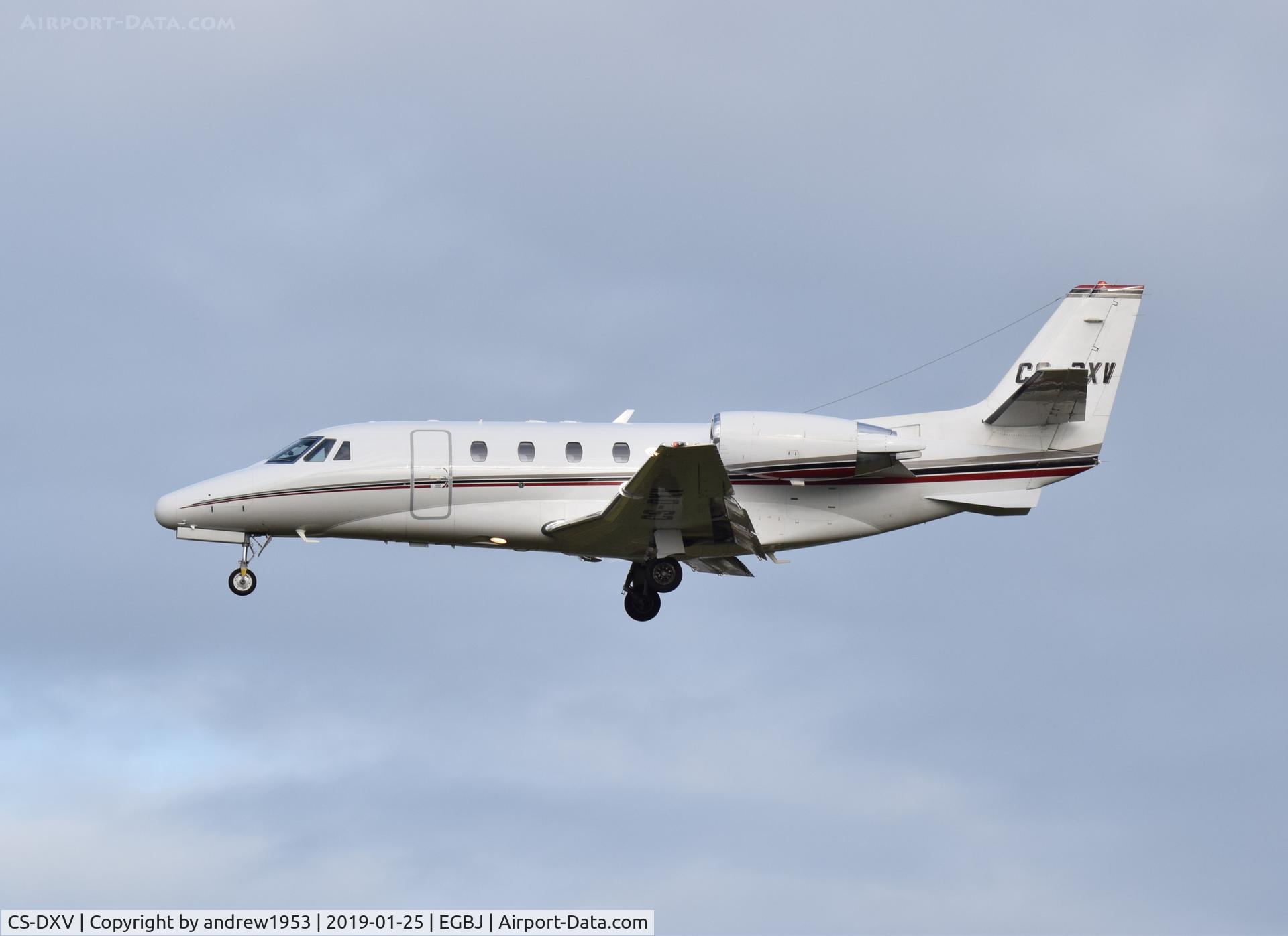 CS-DXV, 2008 Cessna 560 Citation XLS C/N 560-5782, CS-DXV at Gloucestershire Airport.