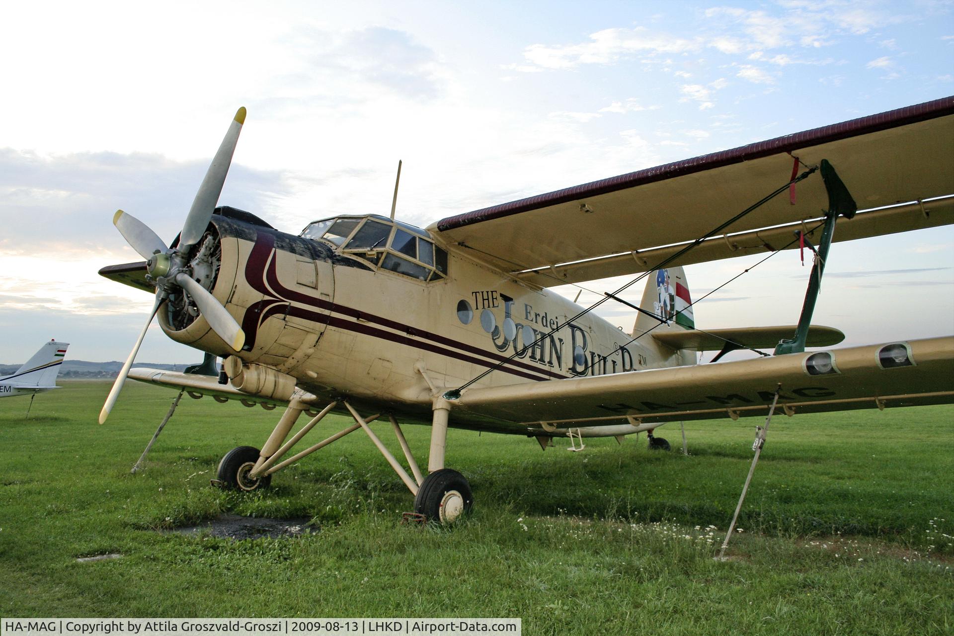 HA-MAG, Antonov (PZL-Mielec) An-2P C/N 1G114-36, LHKD- Kecskéd Airfeld, hungary