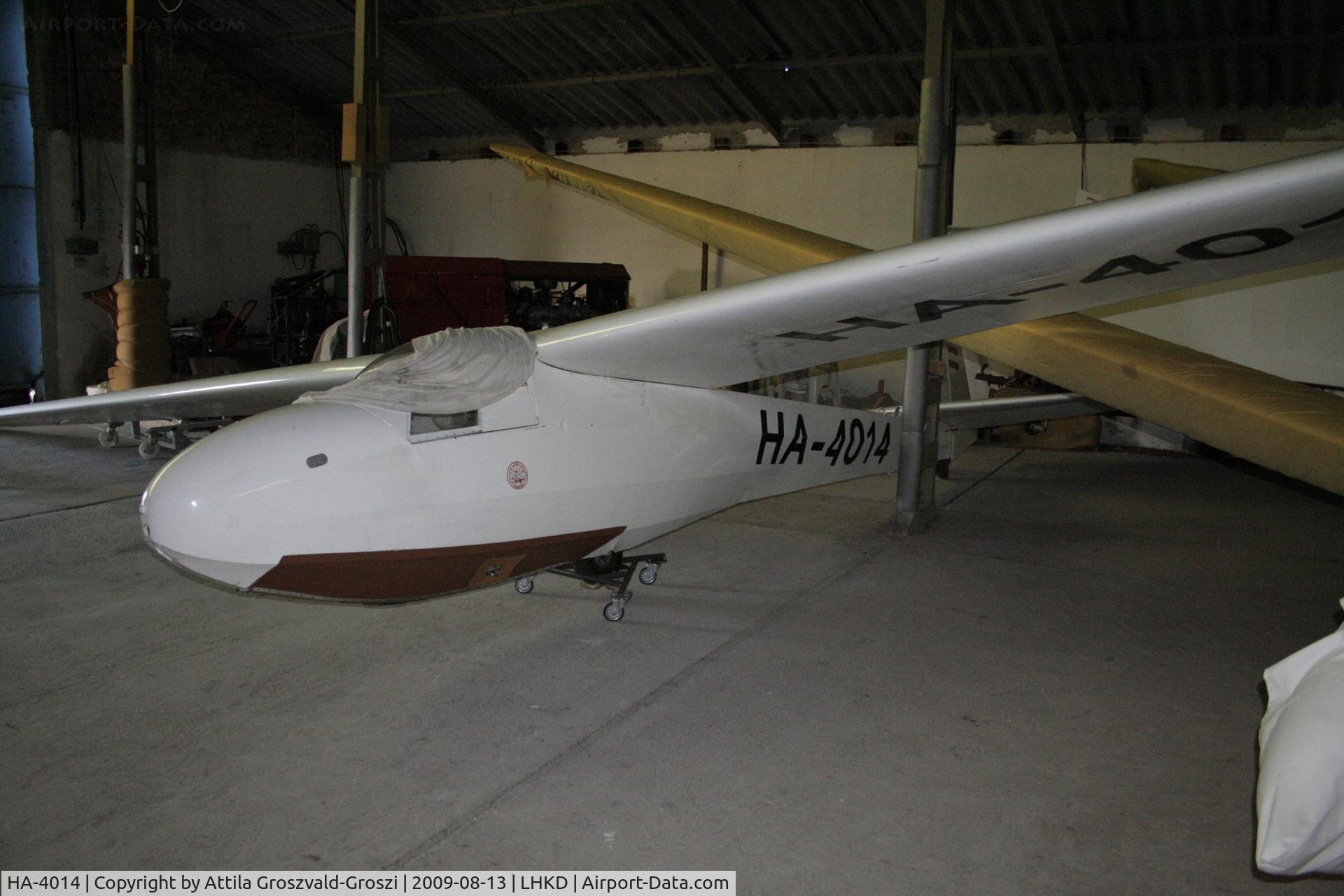 HA-4014, 1959 Schleicher K-8B C/N 518, LHKD- Kecskéd Airfeld, hungary