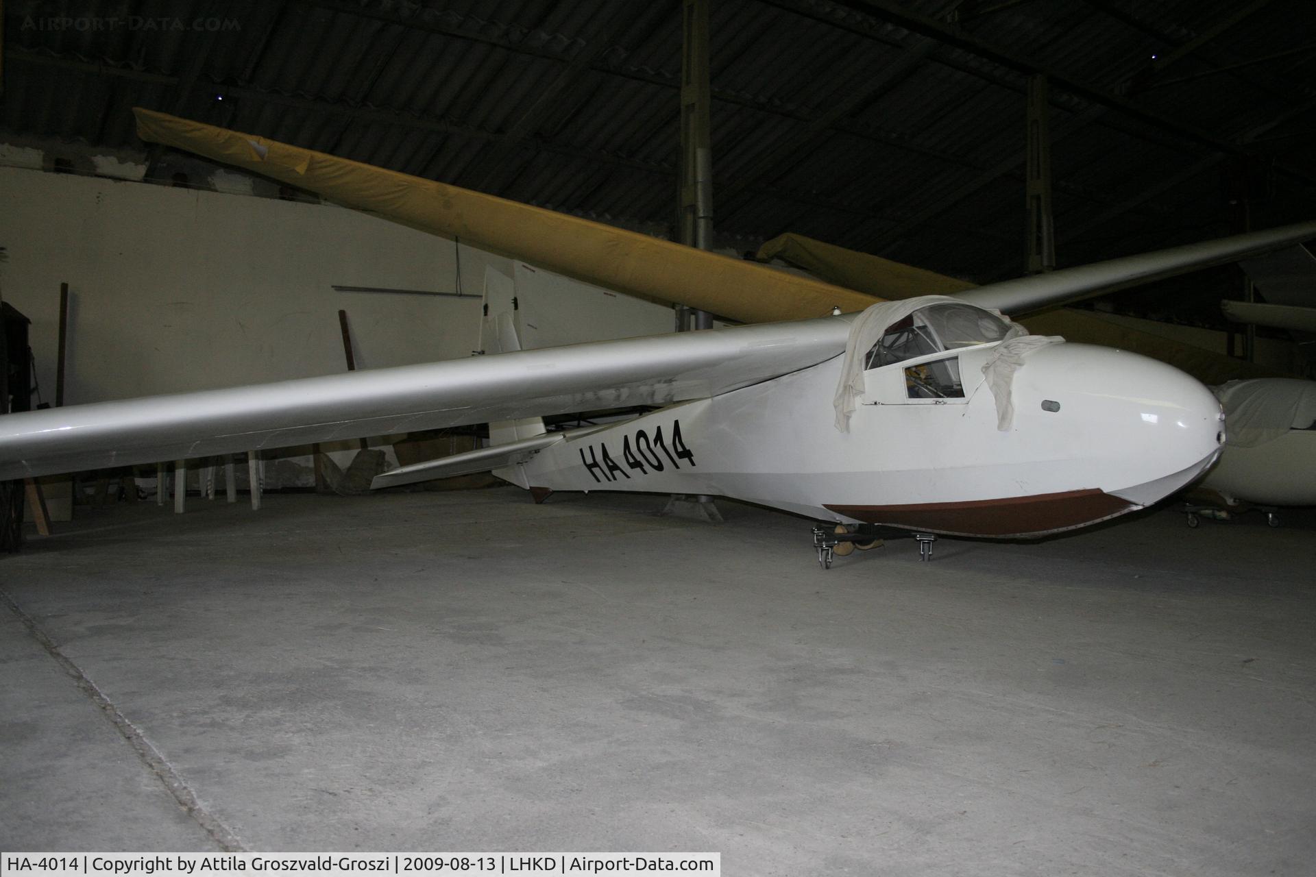 HA-4014, 1959 Schleicher K-8B C/N 518, LHKD- Kecskéd Airfeld, hungary